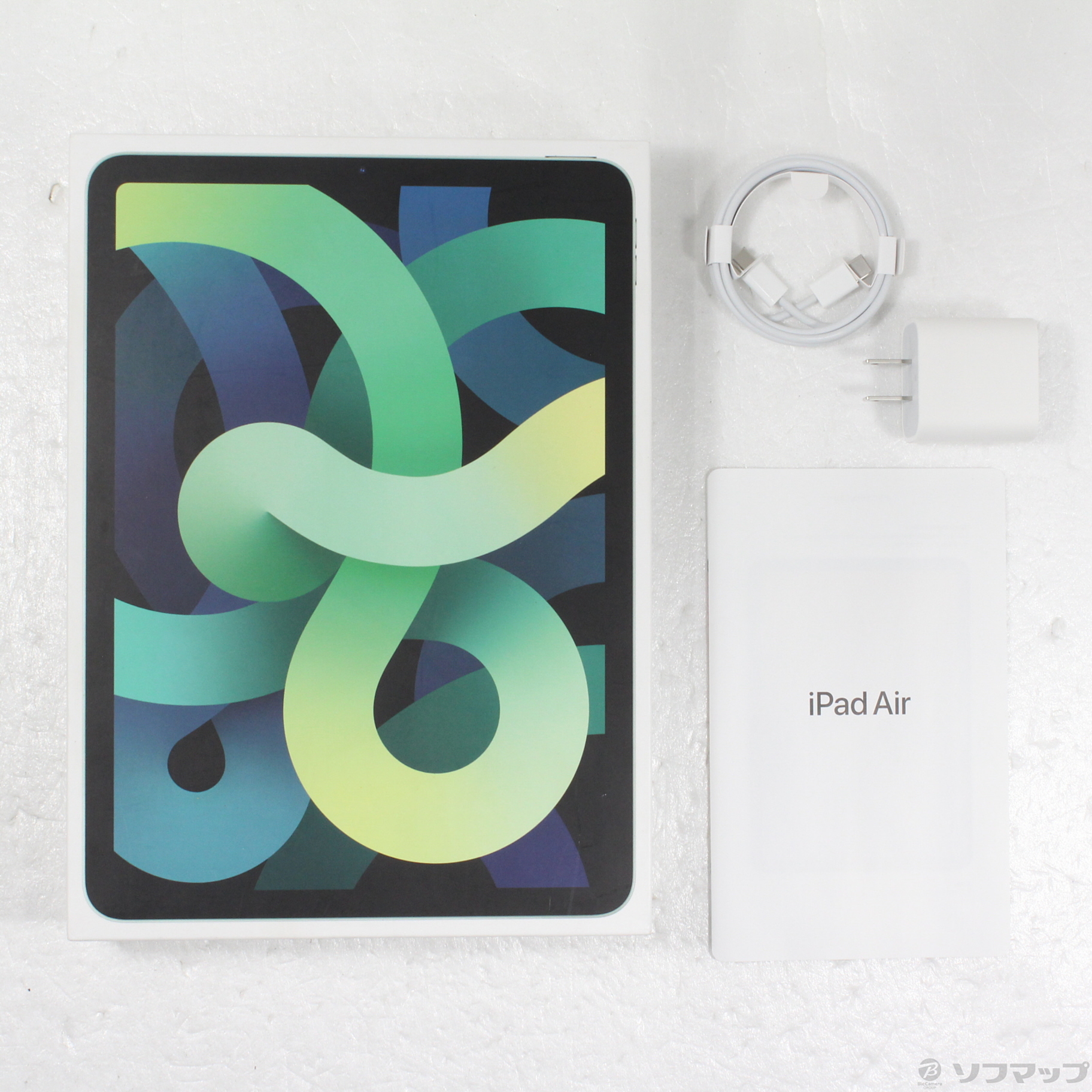 中古】iPad Air 第4世代 64GB グリーン MYFR2J／A Wi-Fi