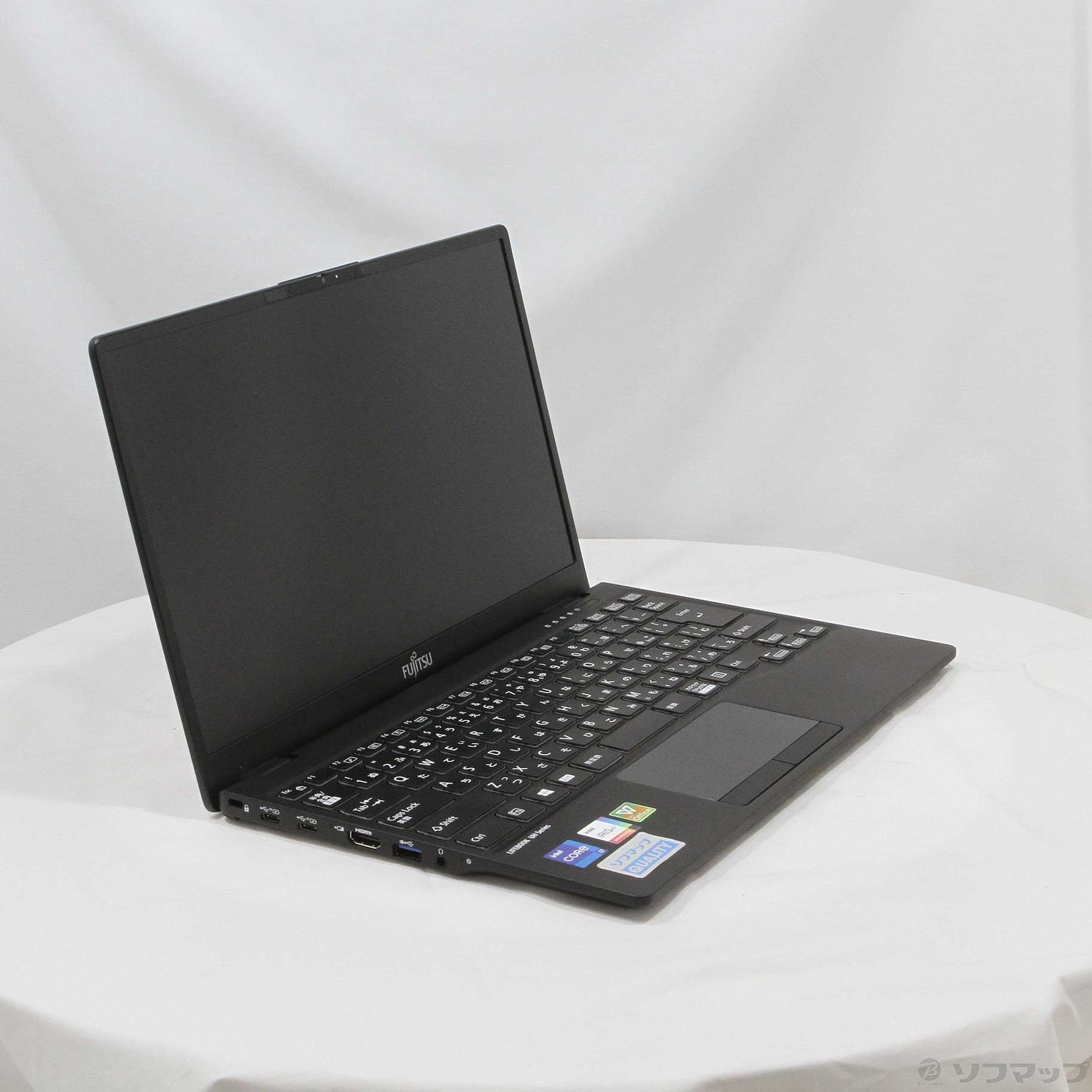 中古】LIFEBOOK UH-X／E3 FMVUXE3B ピクトブラック [2133058865913 