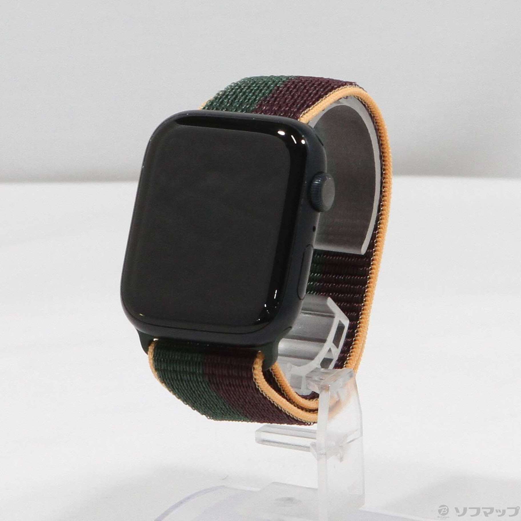中古】Apple Watch Series 7 GPS 45mm ミッドナイトアルミニウムケース  