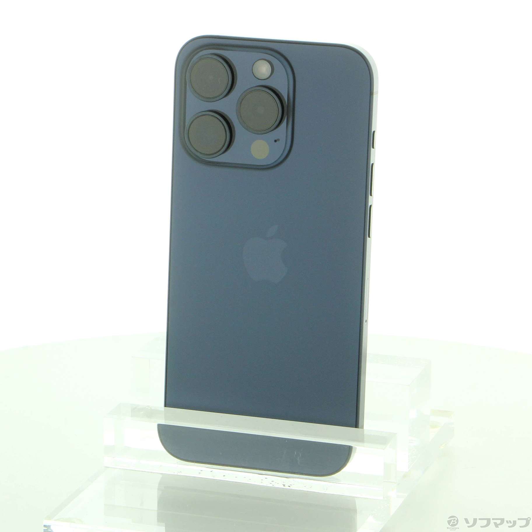 中古】iPhone15 Pro 128GB ブルーチタニウム MTUA3J／A SIMフリー 