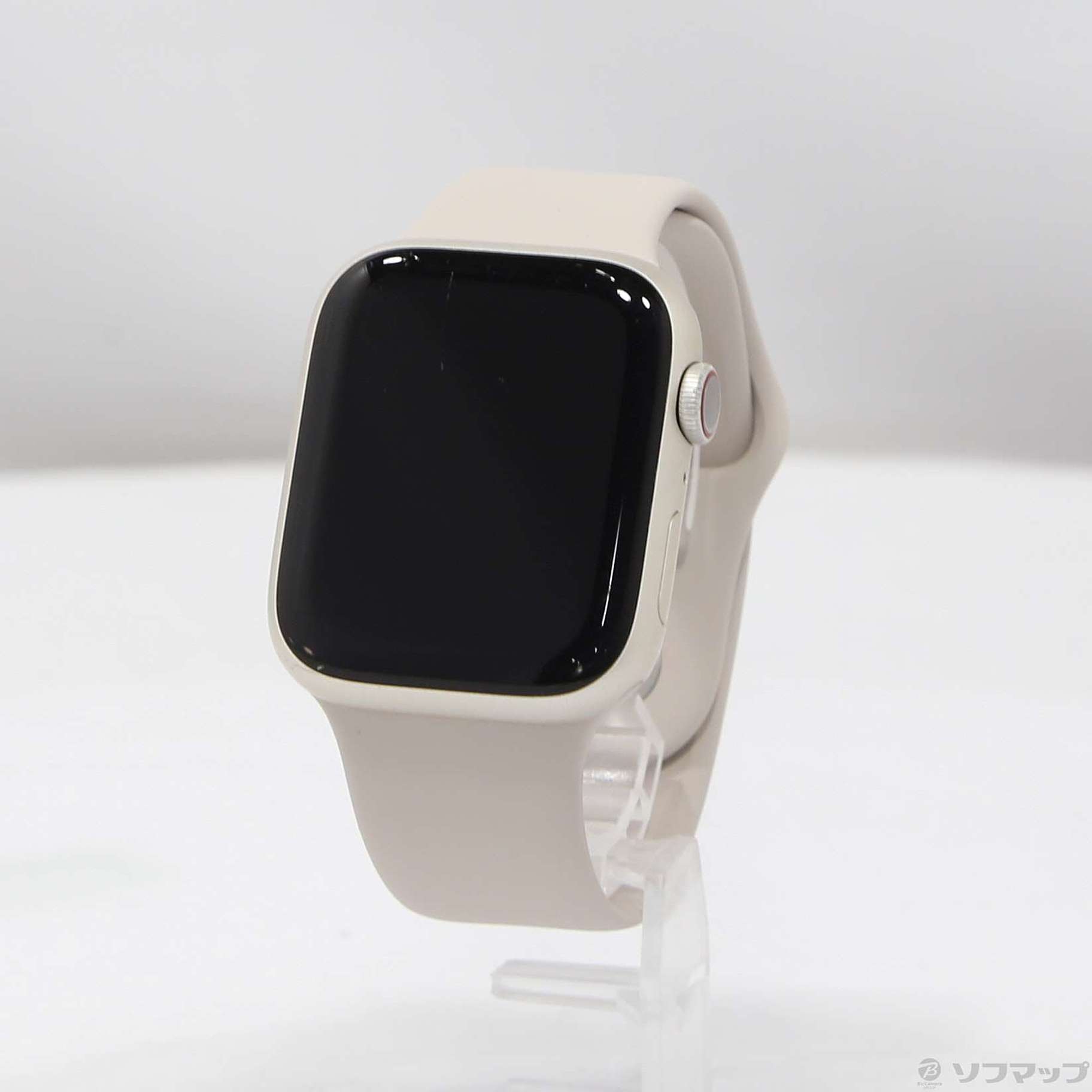 中古】Apple Watch Series 7 GPS + Cellular 45mm スターライト 