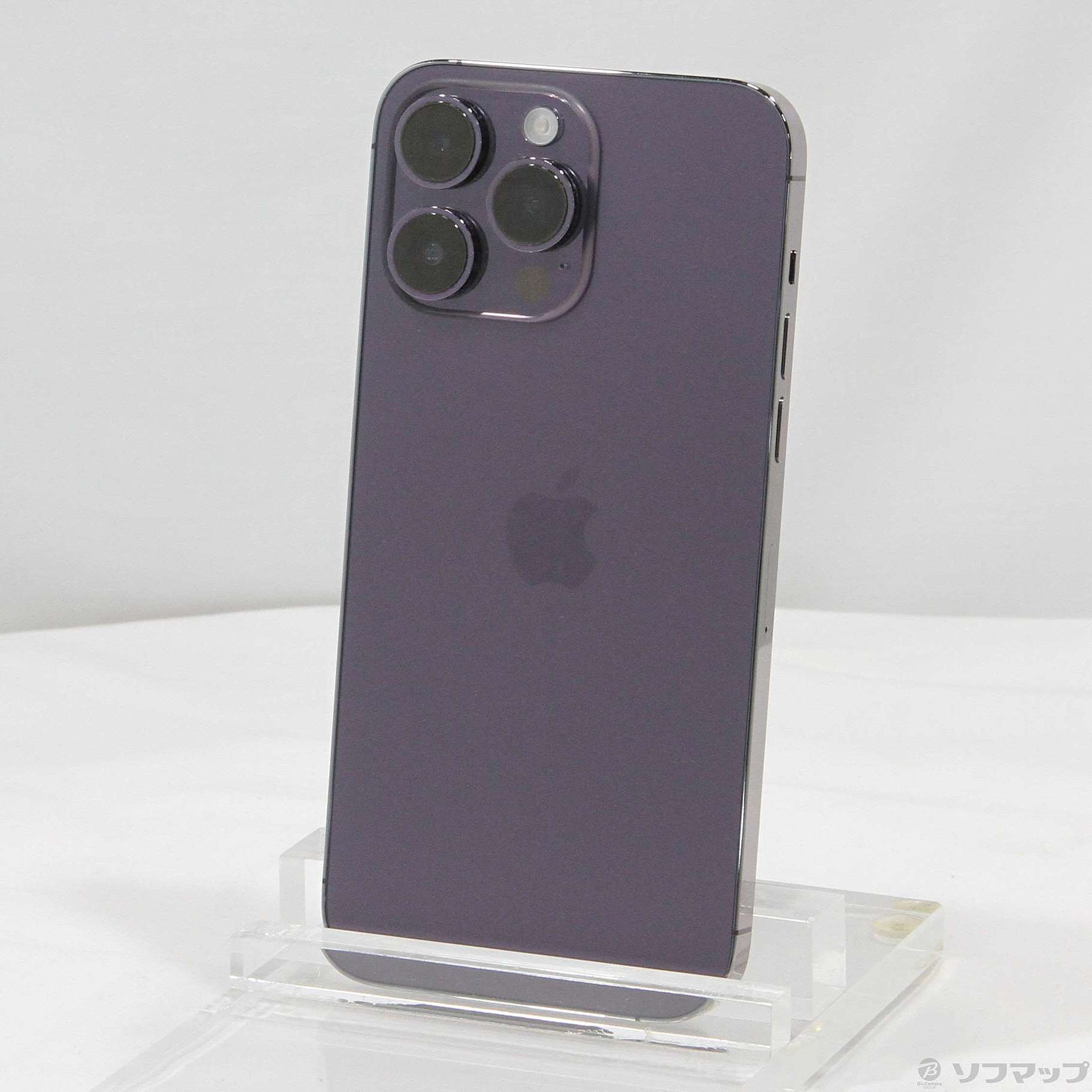中古】iPhone14 Pro Max 512GB ディープパープル MQ9J3J／A SIMフリー 