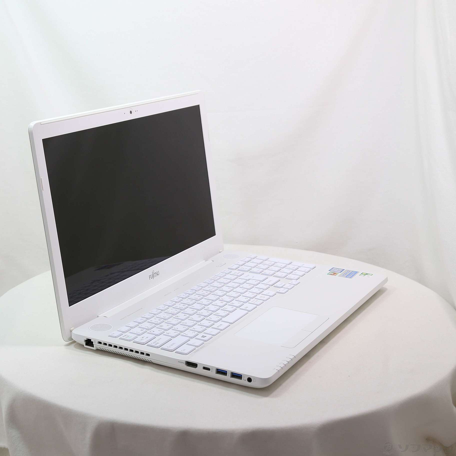 中古】格安安心パソコン LIFEBOOK AH48／C3 FMVA48C3WZ プレミアムホワイト 〔Windows 10〕  ［Core-i7-7700HQ (2.8GHz)／8GB／HDD1TB／15.6インチ］ [2133058911450] -  リコレ！|ビックカメラグループ ソフマップの中古通販サイト