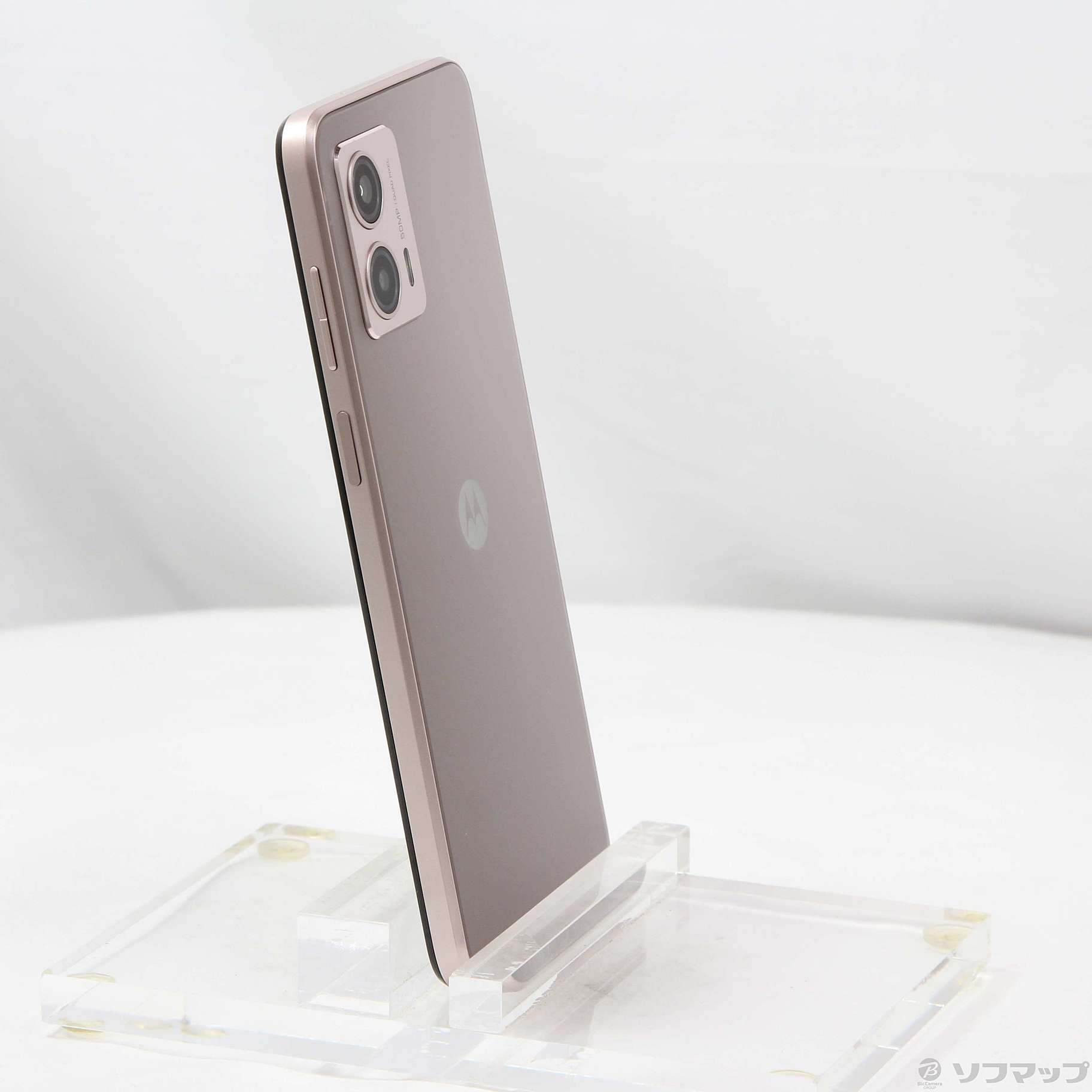 中古】moto g53y 5G 128GB ペールピンク MOSAD3 Y!mobile SIMフリー