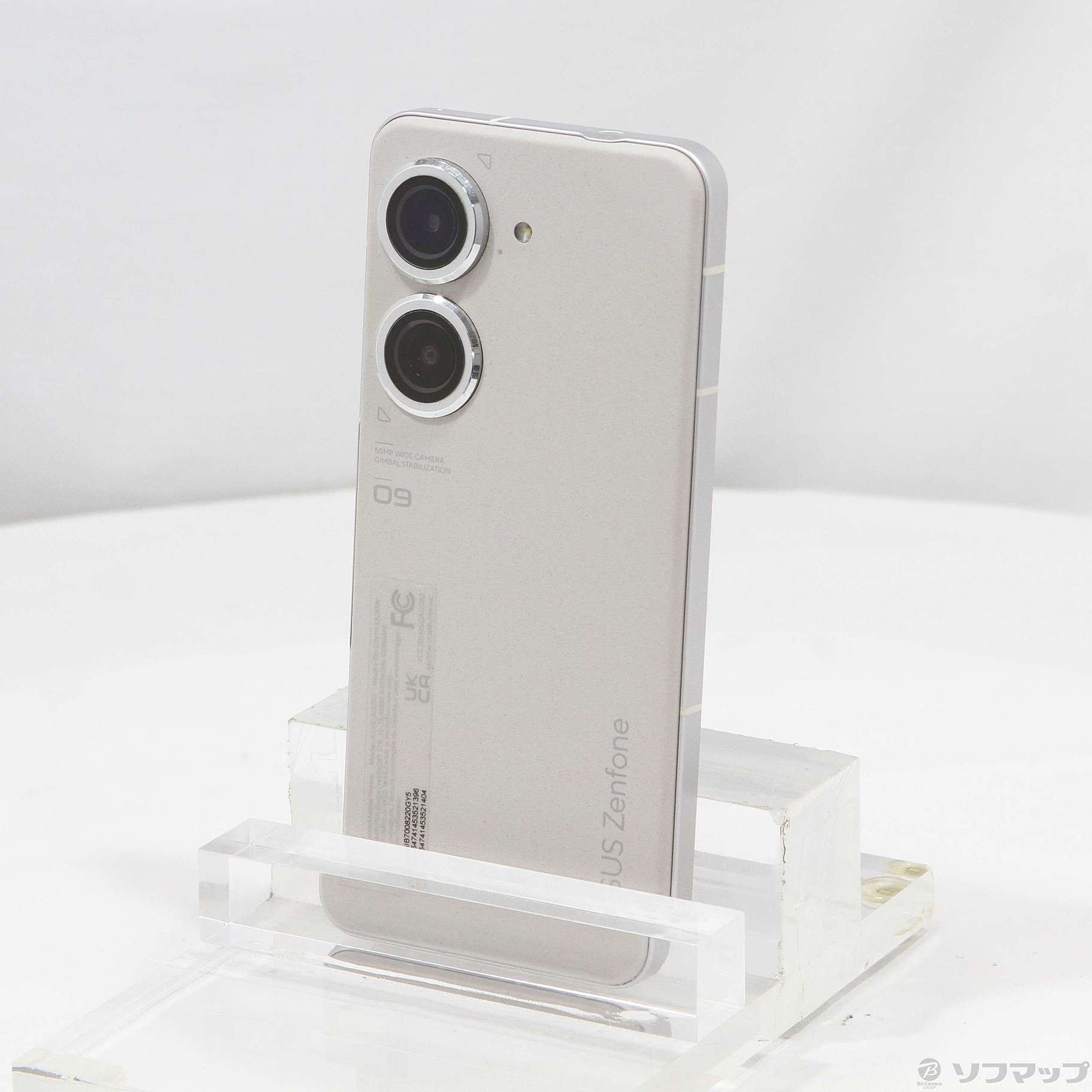 【美品】Zenfone9 ホワイト 128GB ムーンライトホワイト ASUS Zenfone 9 128GB SIMフリー [ムーンライトホワイト] 価格