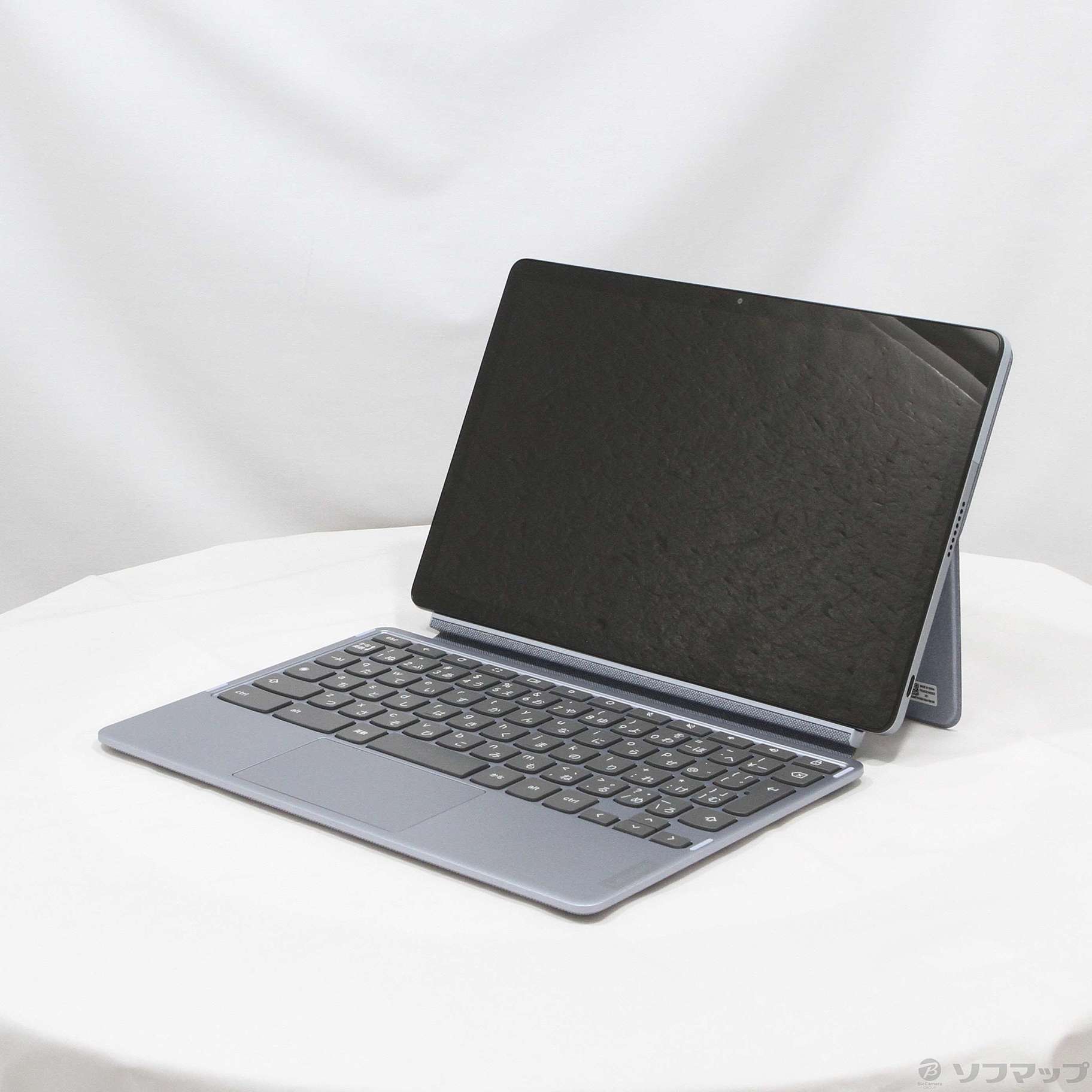 中古】〔展示品〕 IdeaPad Duet 370 Chromebook 82T6000RJP ミスティブルー ［Snapdragon 7c Gen2  (2.55GHz)／4GB／eMMC128GB／10.95インチワイド］ [2133058932486] - リコレ！|ビックカメラグループ  ソフマップの中古通販サイト