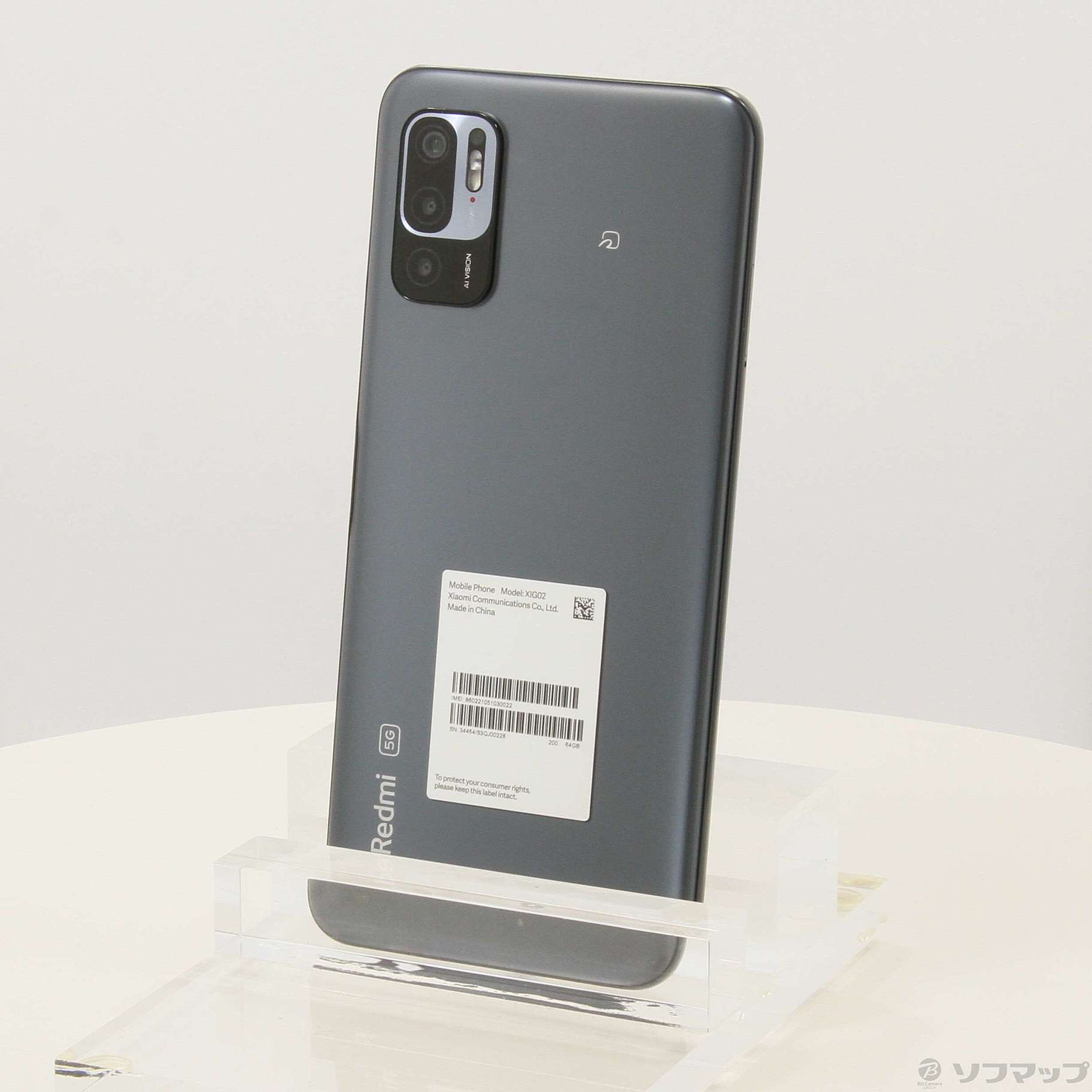 ★美品　Redmi Note 10 JE グラファイトグレー 64GB 中古】Redmi Note 10 JE 64GB グラファイトグレー XIG02 au SIM