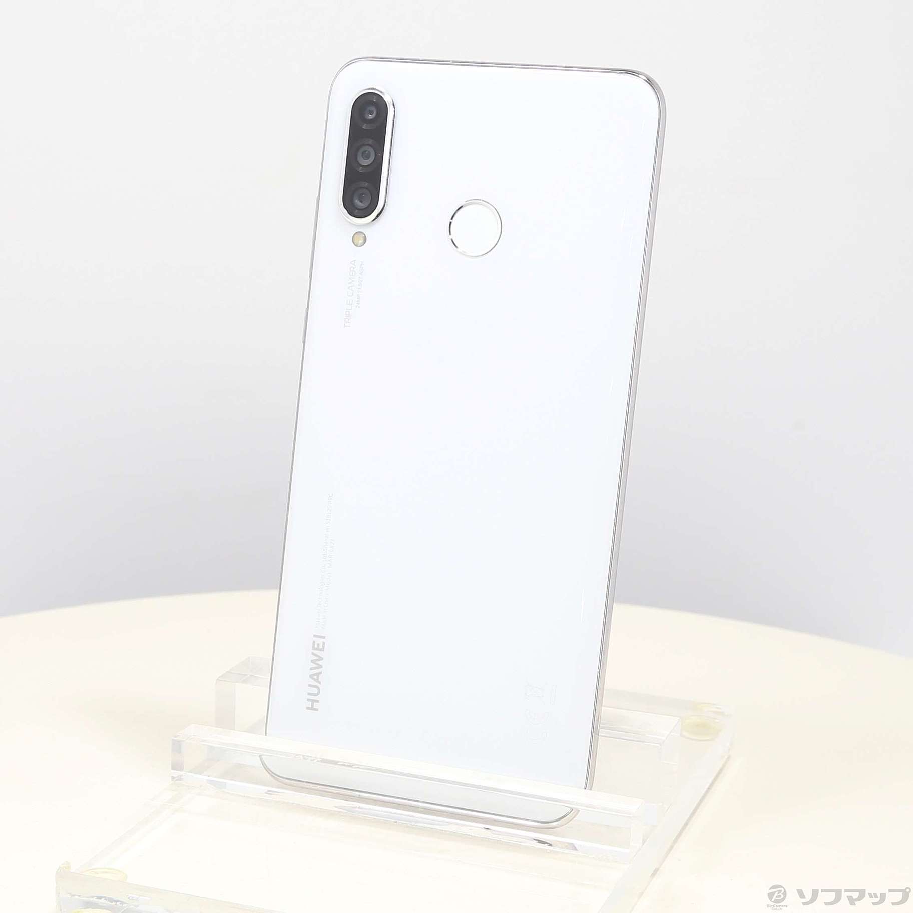 HUAWEI P30 lite パールホワイト 64 GB Y!mobile（中古】HUAWEI