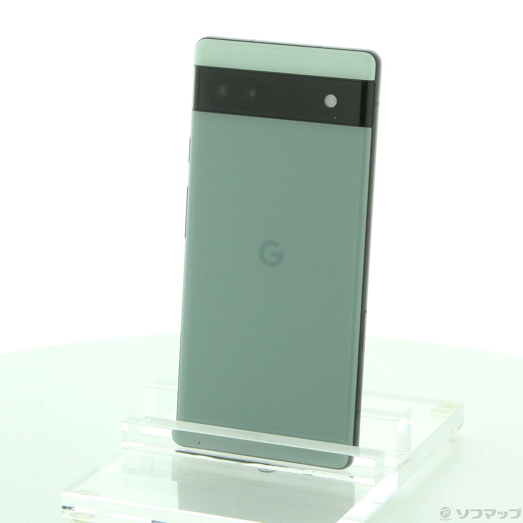 中古】Google Pixel 6a 128GB セージ GB17L au SIMフリー [2133058939195] -  リコレ！|ビックカメラグループ ソフマップの中古通販サイト