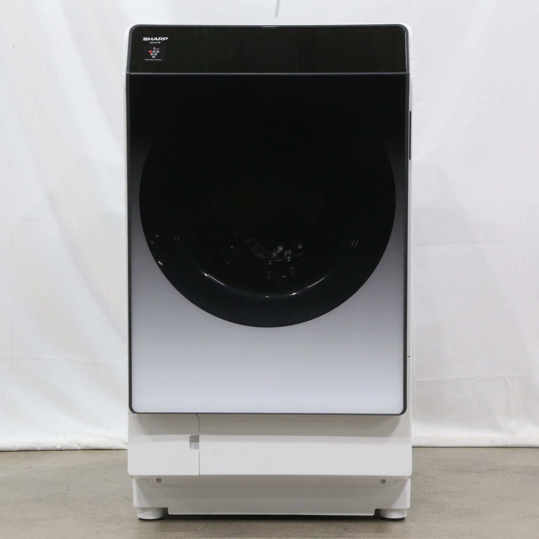 ★中古美品！SHARP ドラム式洗濯乾燥機 ES-G11B-SL 中古】〔中古品〕 ドラム式洗濯乾燥機 シルバー系 ES-G11B-SL