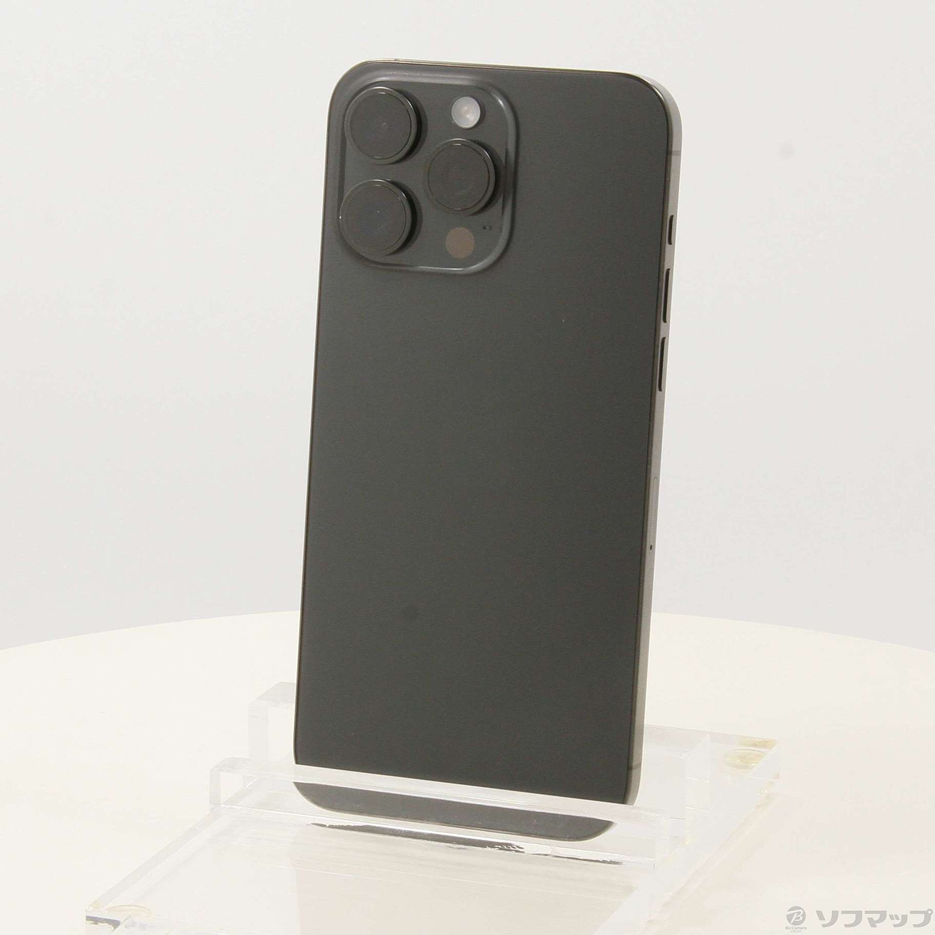 中古】iPhone15 Pro Max 256GB ブラックチタニウム NU6P3J／A SIM 