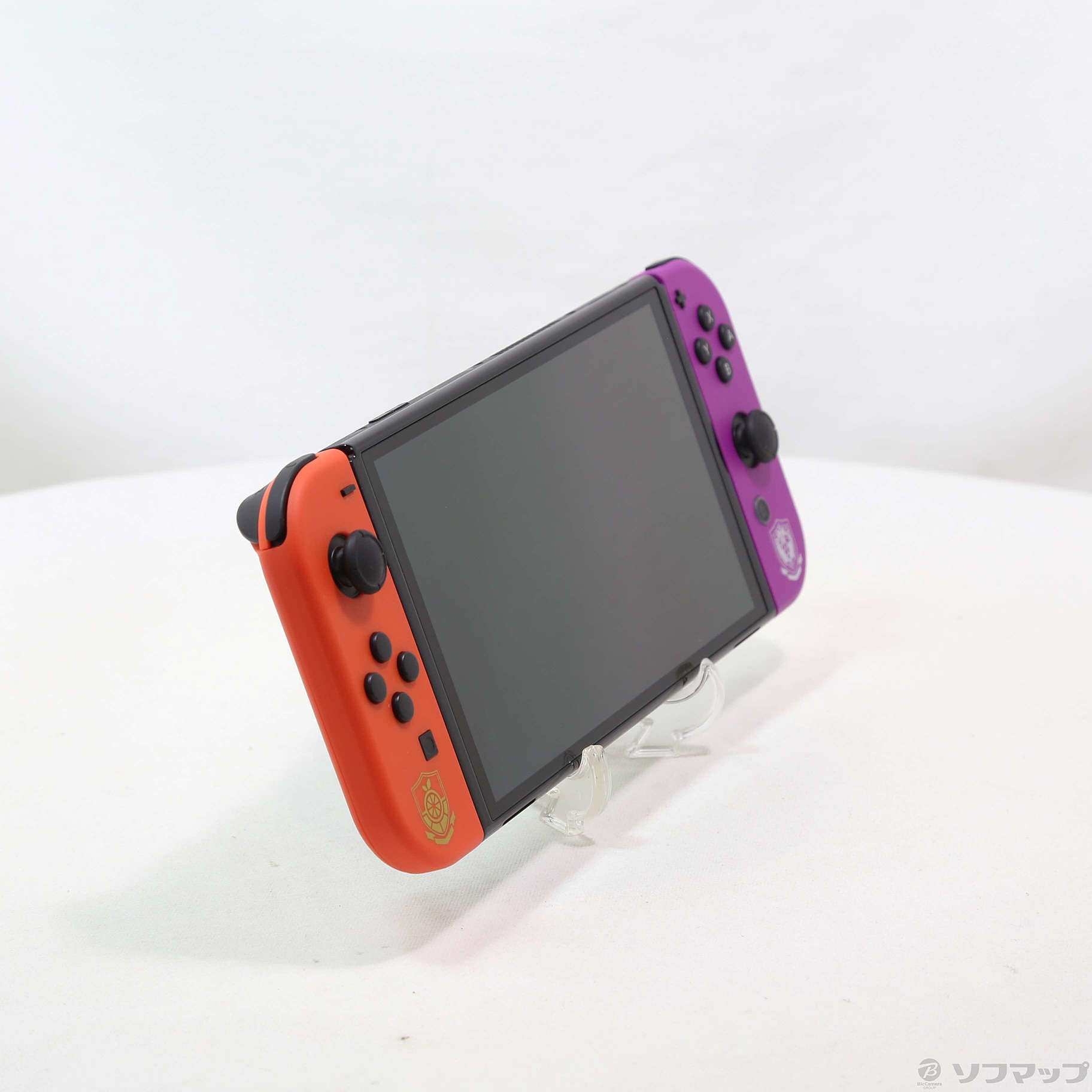 中古】Nintendo Switch 有機ELモデル スカーレット・バイオレットエディション [2133058967297] -  リコレ！|ビックカメラグループ ソフマップの中古通販サイト