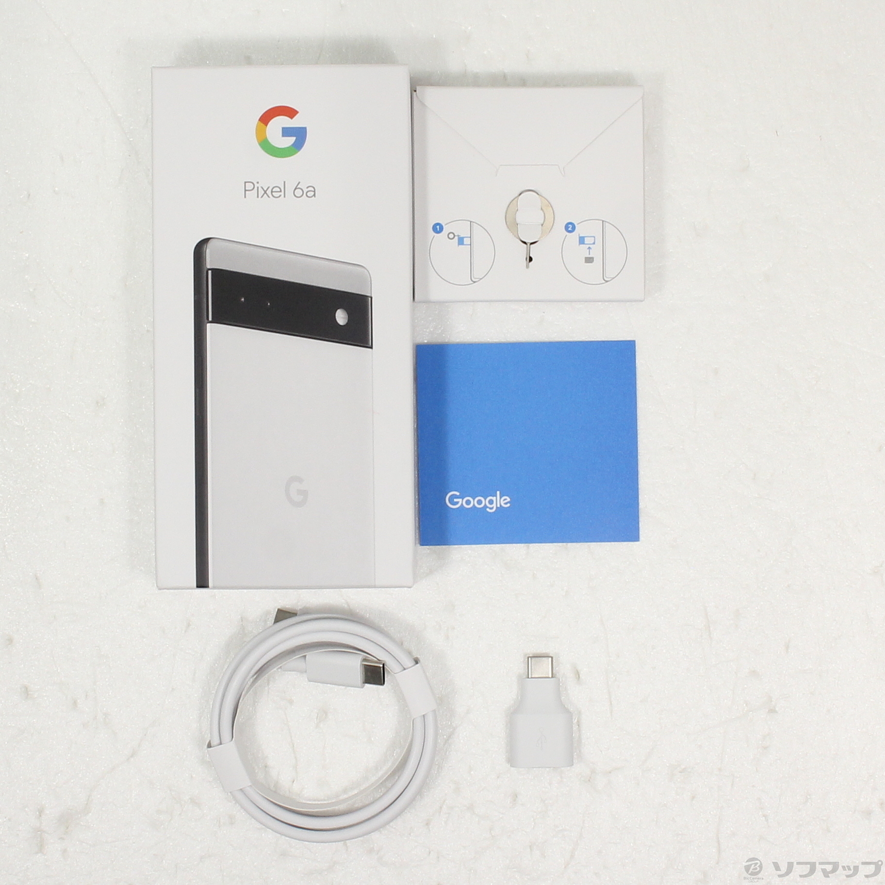 中古】Google Pixel 6a 128GB チョーク GB17L au SIMフリー