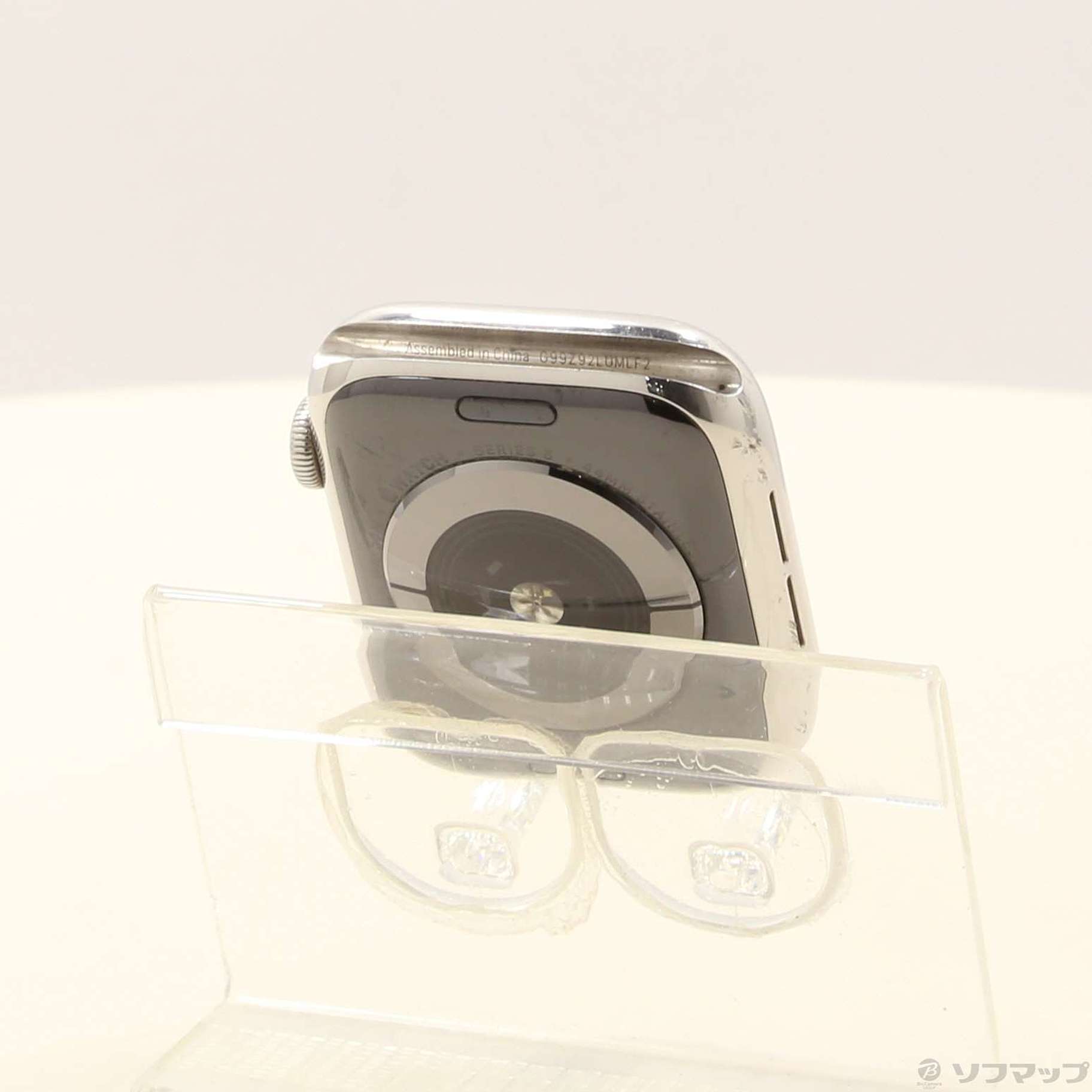 中古】Apple Watch Series 5 GPS + Cellular 44mm ステンレススチール