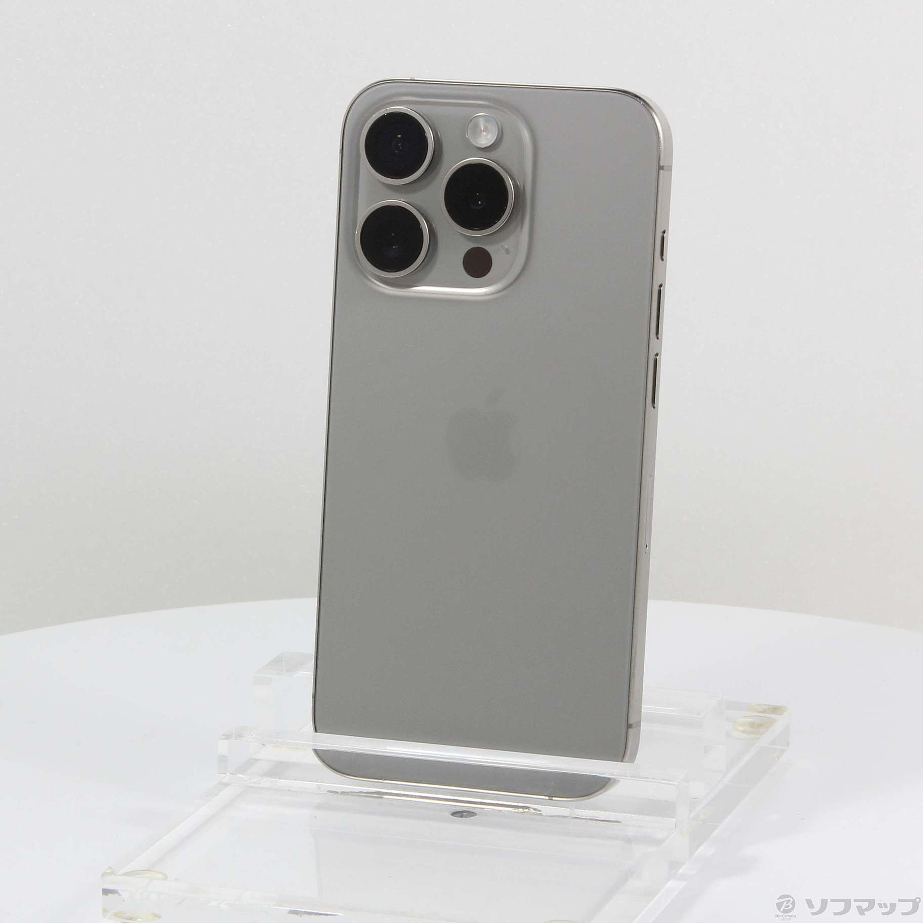 中古】iPhone15 Pro 128GB ナチュラルチタニウム MTU93J／A SIMフリー 