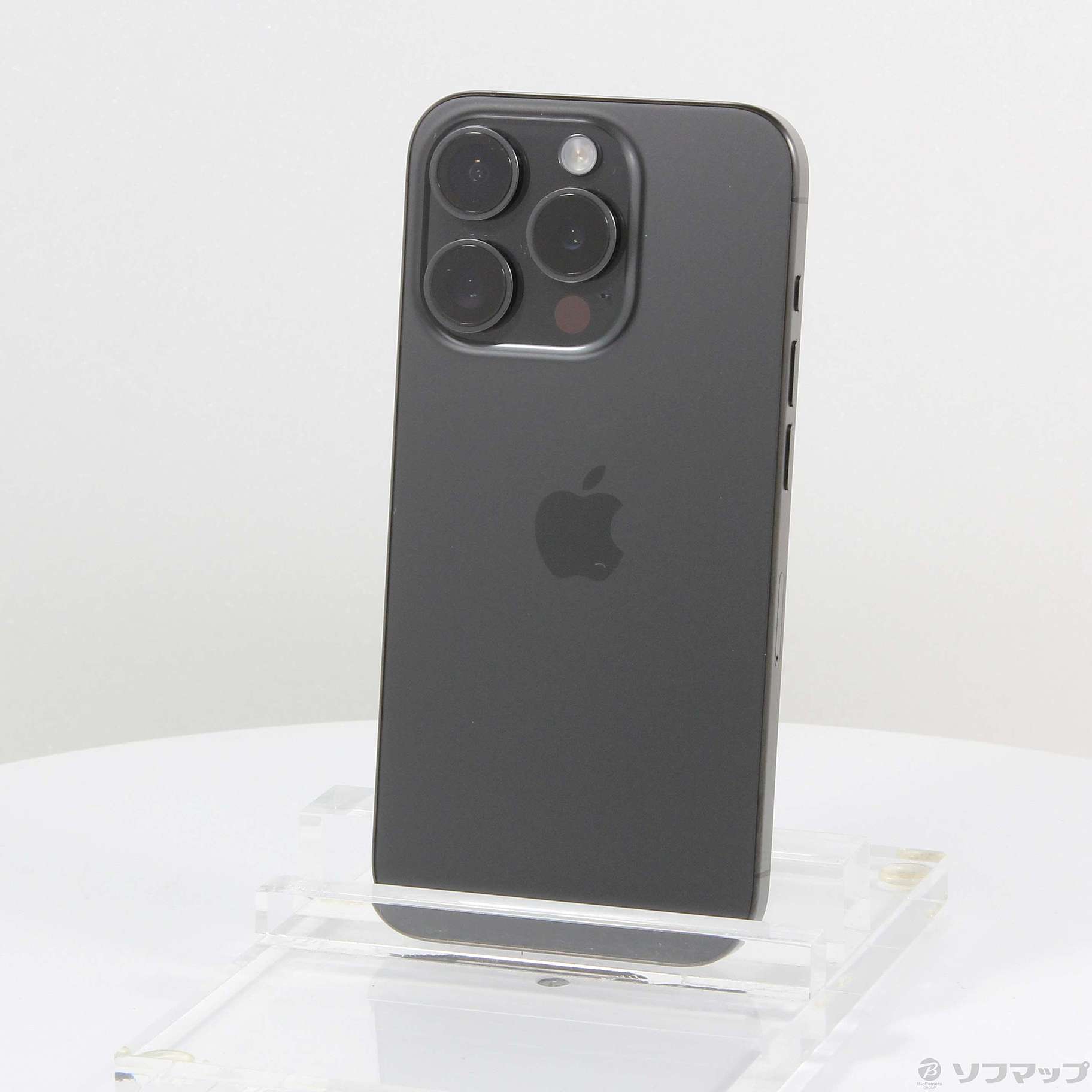 【超美品】Apple iPhone 15Pro ブラックチタニウム　SIMフリー Apple iPhone 15 Pro 256GB ブラックチタニウム