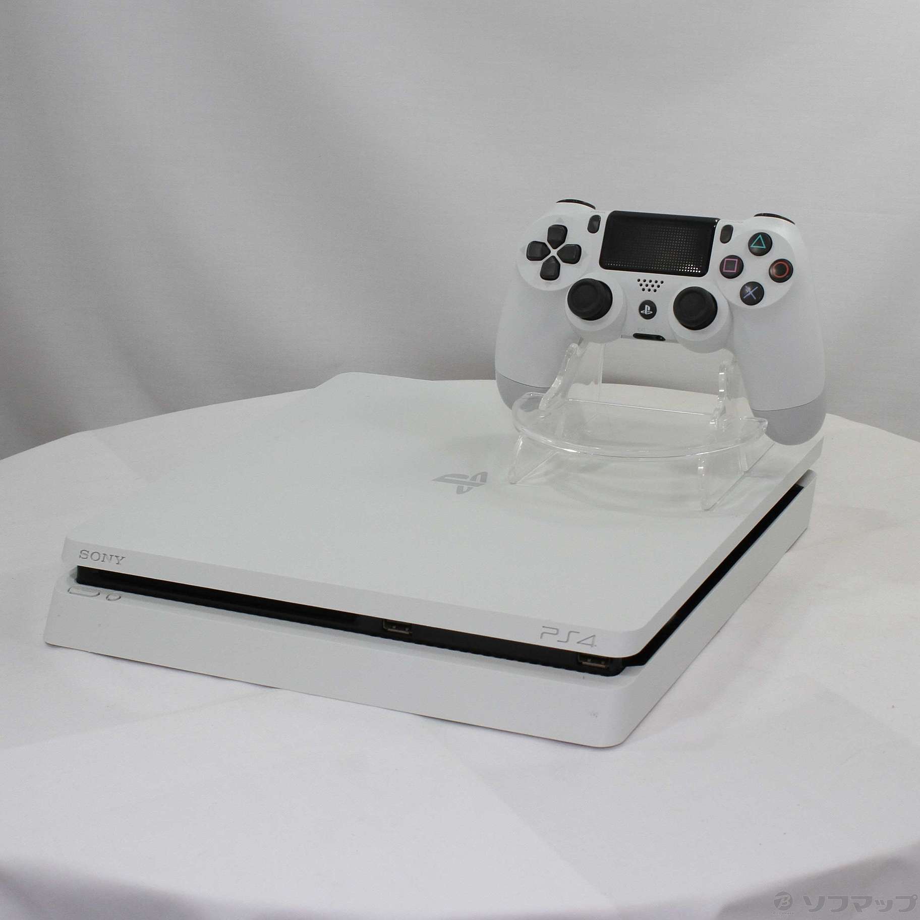 中古】PlayStation 4 グレイシャー・ホワイト 500GB [2133058987301 