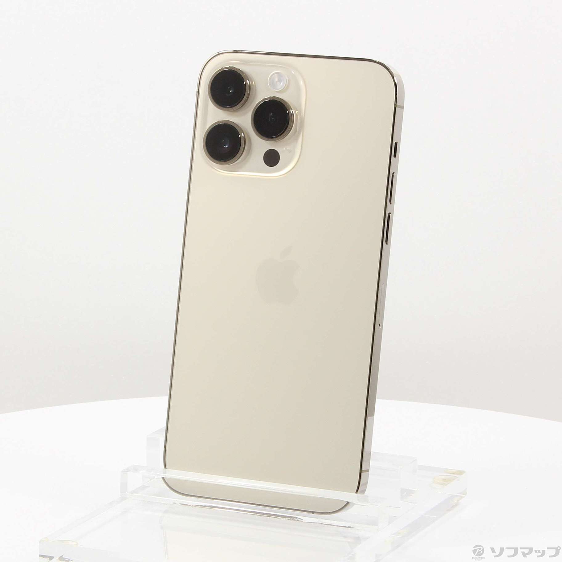 中古】iPhone14 Pro Max 128GB ゴールド MQ983J／A SIMフリー  