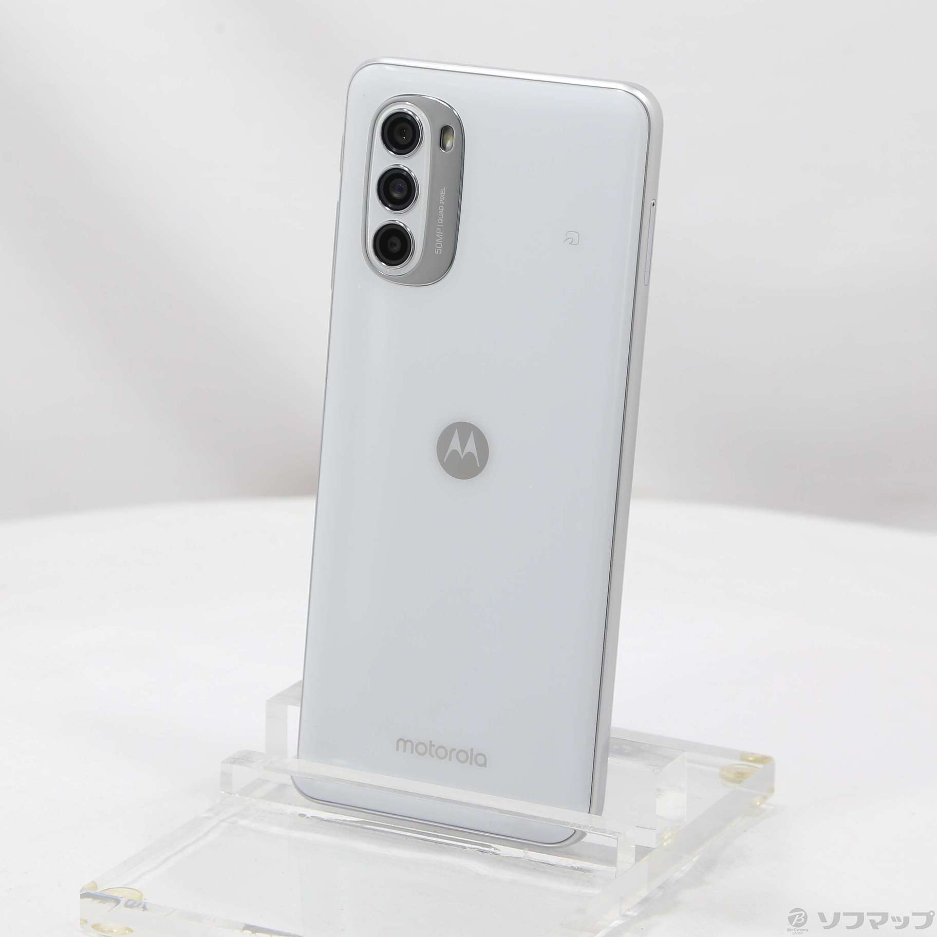 中古】moto g52j 5G 128GB パールホワイト PATM0001JP SIMフリー [2133059002164] -  リコレ！|ビックカメラグループ ソフマップの中古通販サイト