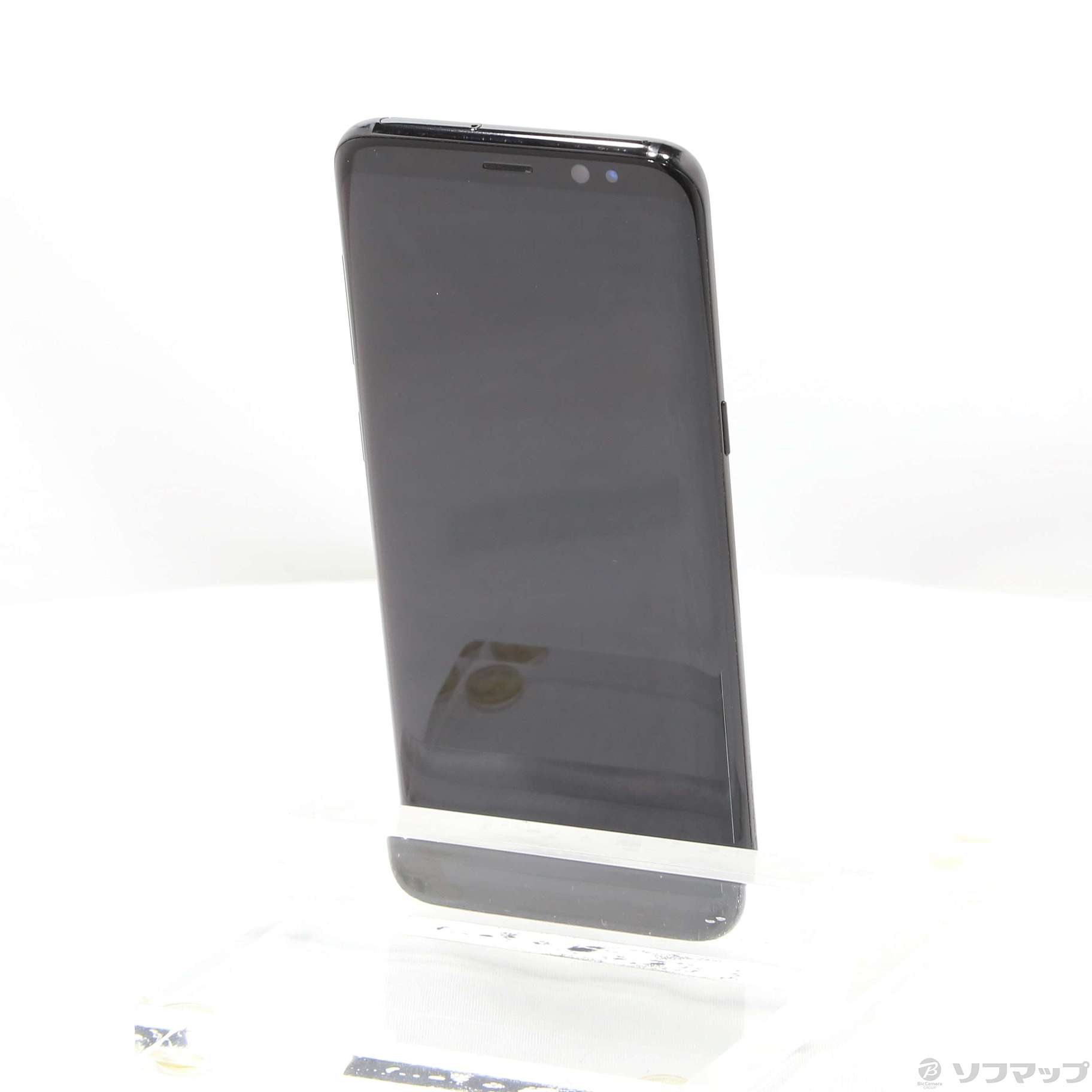 中古】Galaxy S8 64GB ミッドナイトブラック SCV36 auロック解除SIM  