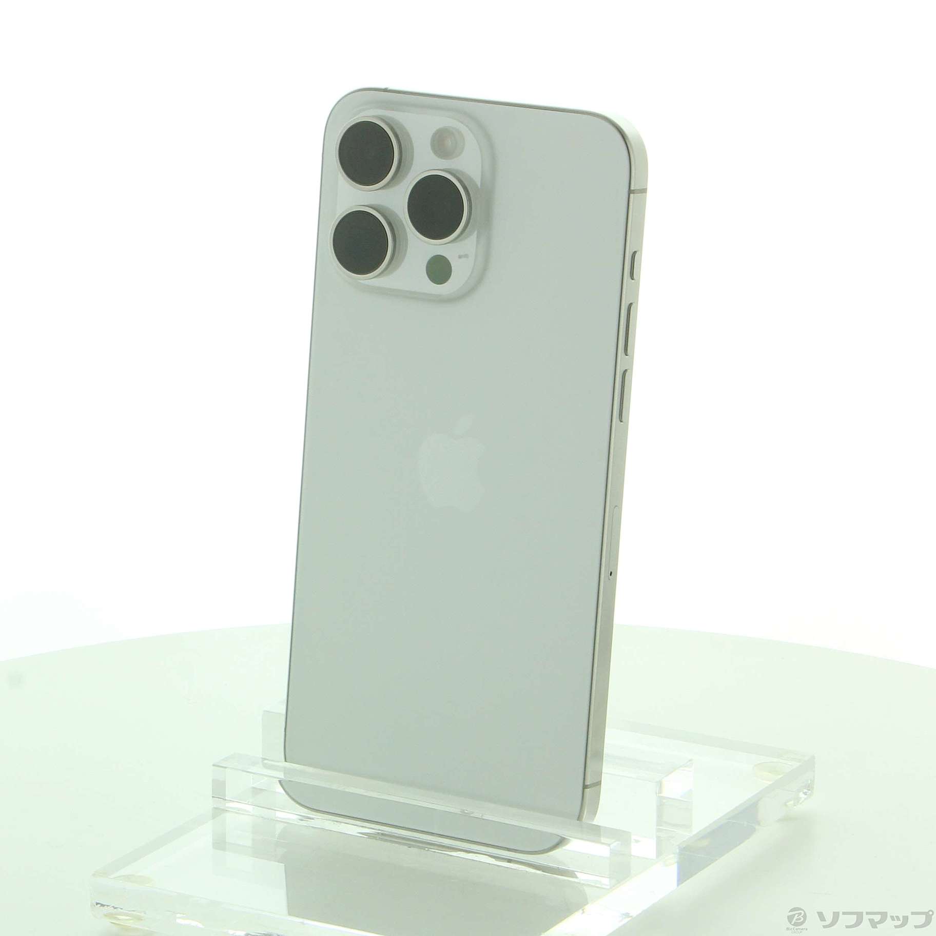 中古】iPhone15 Pro Max 1TB ホワイトチタニウム MU703J／A SIMフリー 
