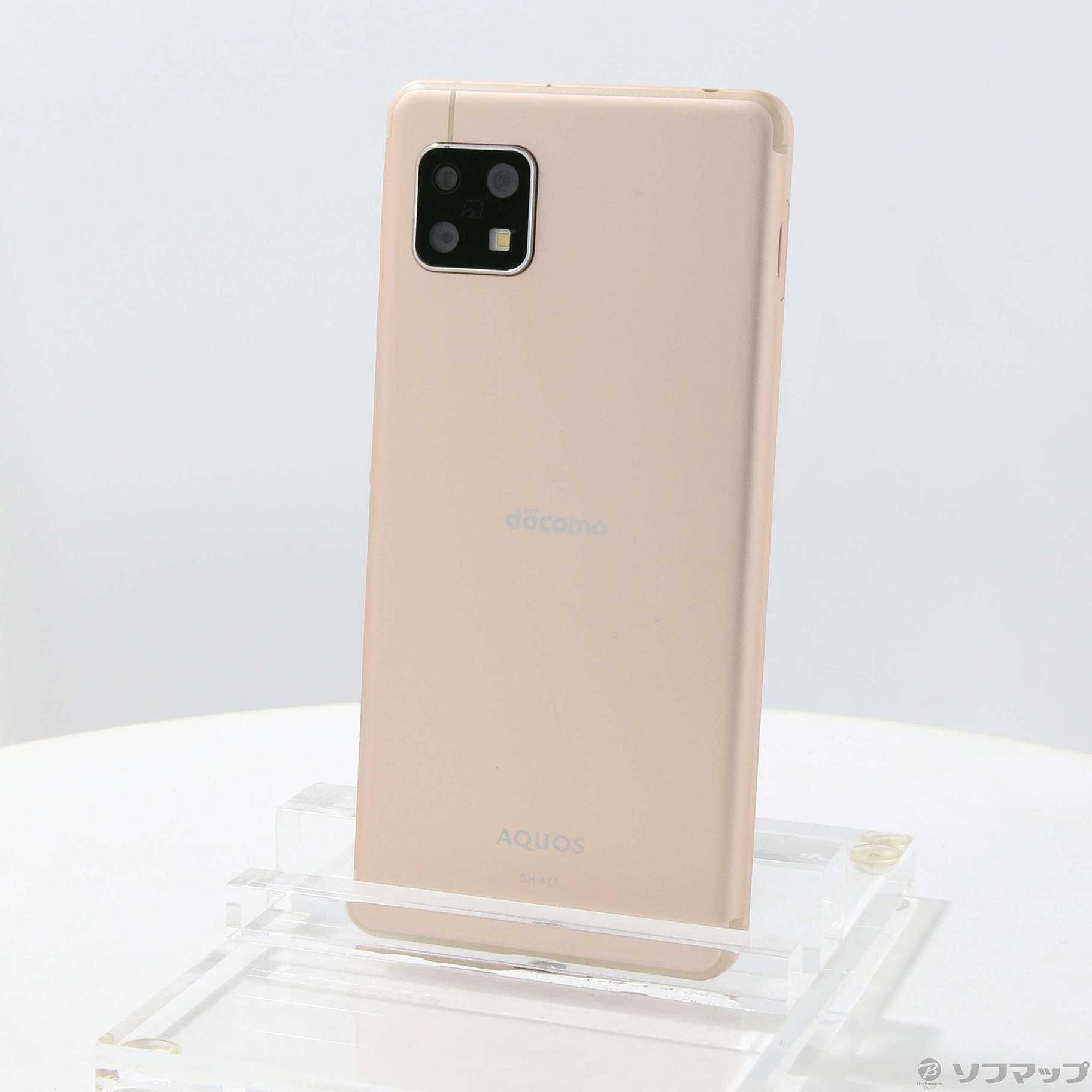 スズキ　SH41A 中古】AQUOS sense4 64GB ライトカッパー SH-41A docomoロック解除SIM