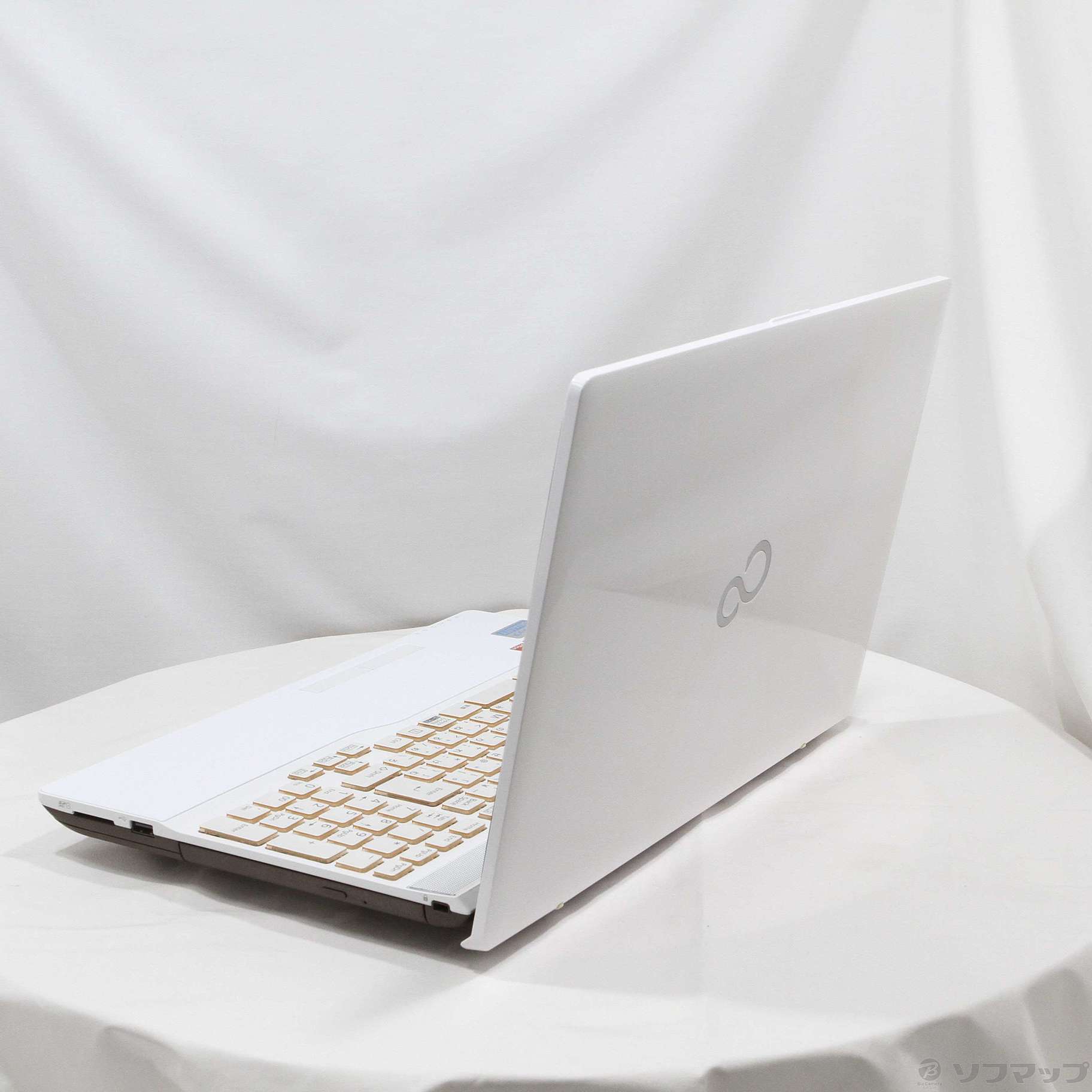 中古】LIFEBOOK AH52／D1 FMVA52D1WZ プレミアムホワイト 〔Windows 10