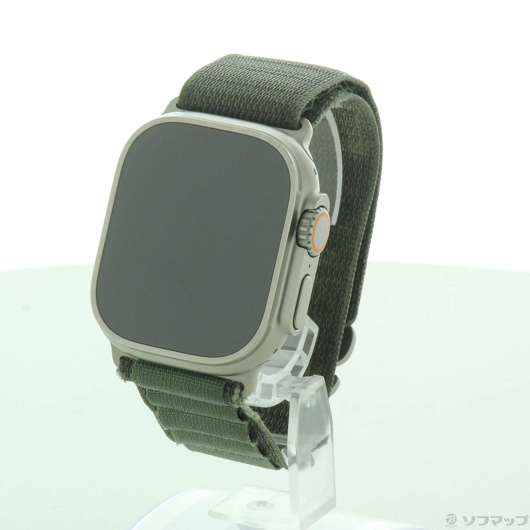 中古】セール対象品 Apple Watch Ultra GPS + Cellular 49mm チタニウムケース グリーンアルパインループ  [2133059031331] - 法人専用リコレ！|ソフマップの法人専用中古通販サイト