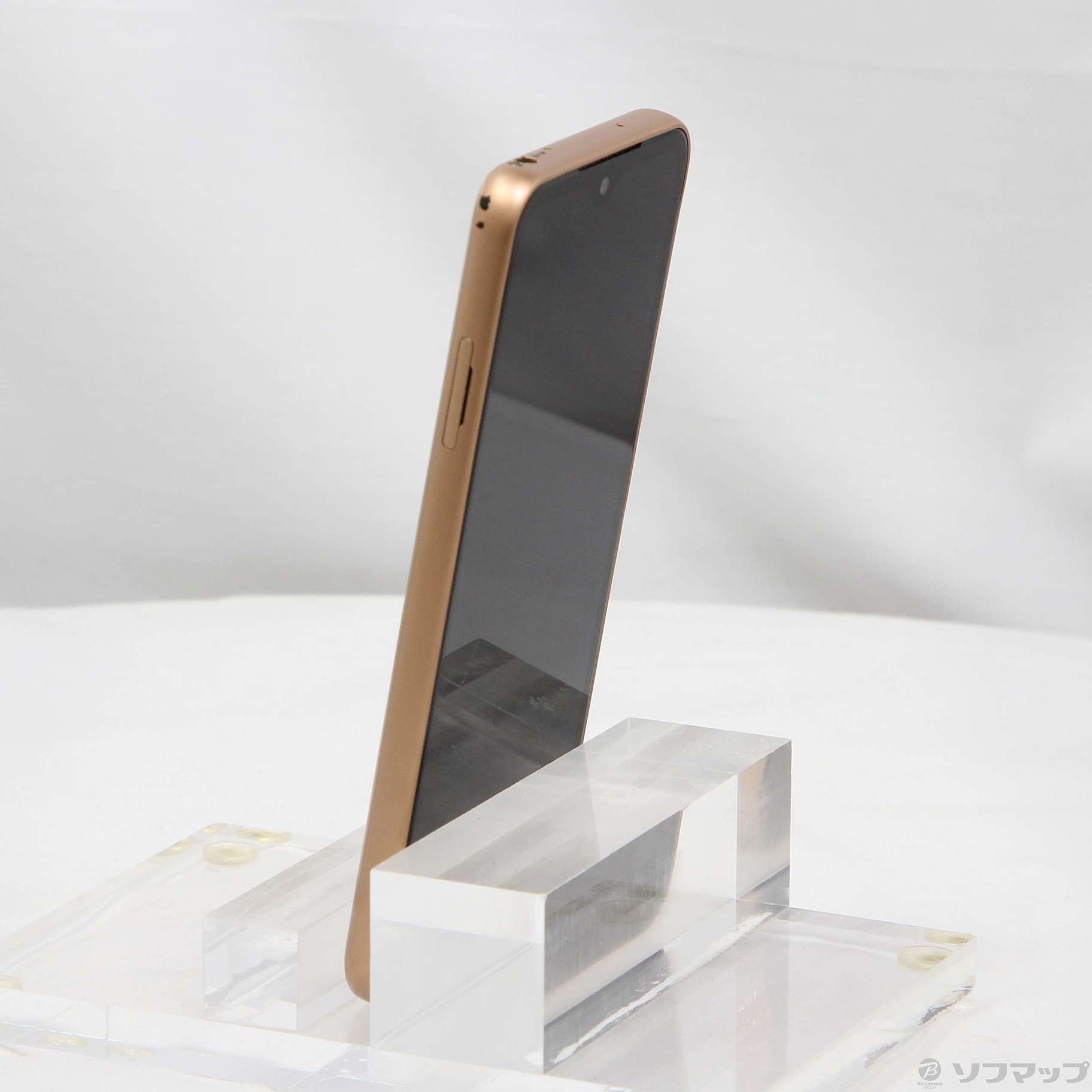 【中古品】arrows we FCG01 ローズゴールド SIMフリー ムスビー｜【モバイルBOX】新品同様品 SIMフリー au arrows We