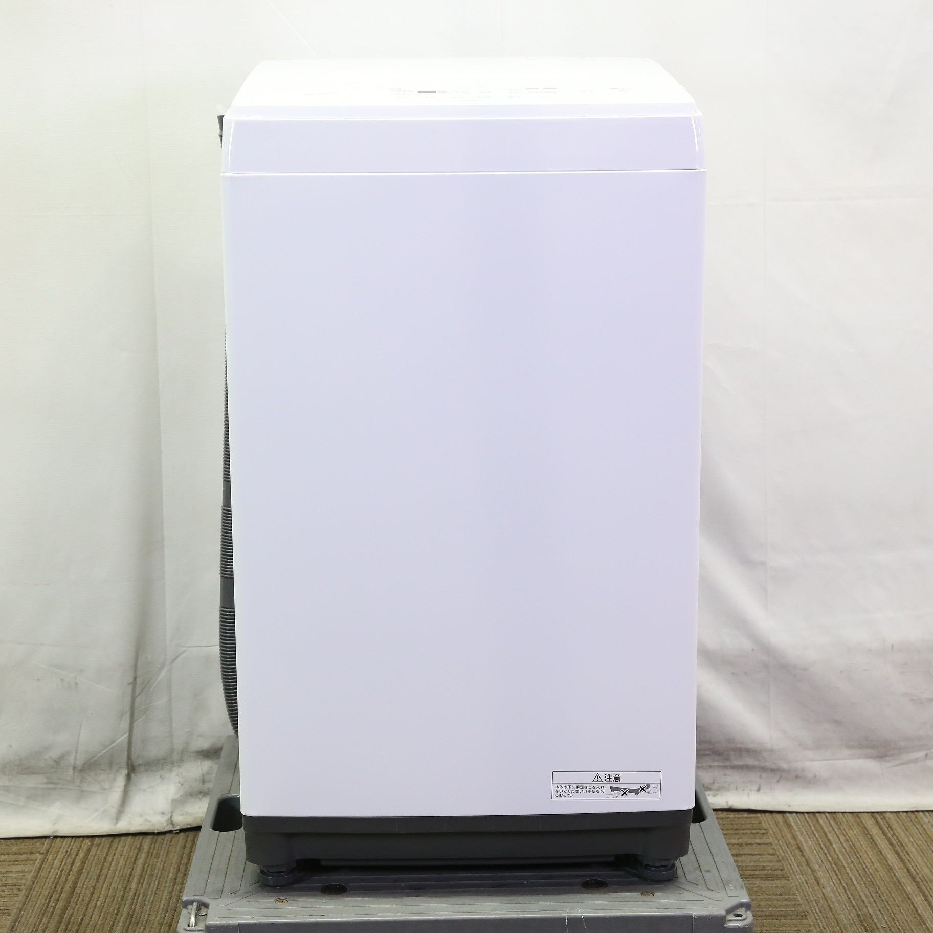 中古】〔展示品〕 全自動洗濯機 ホワイト IAW-T503E-W ［洗濯5.0kg 