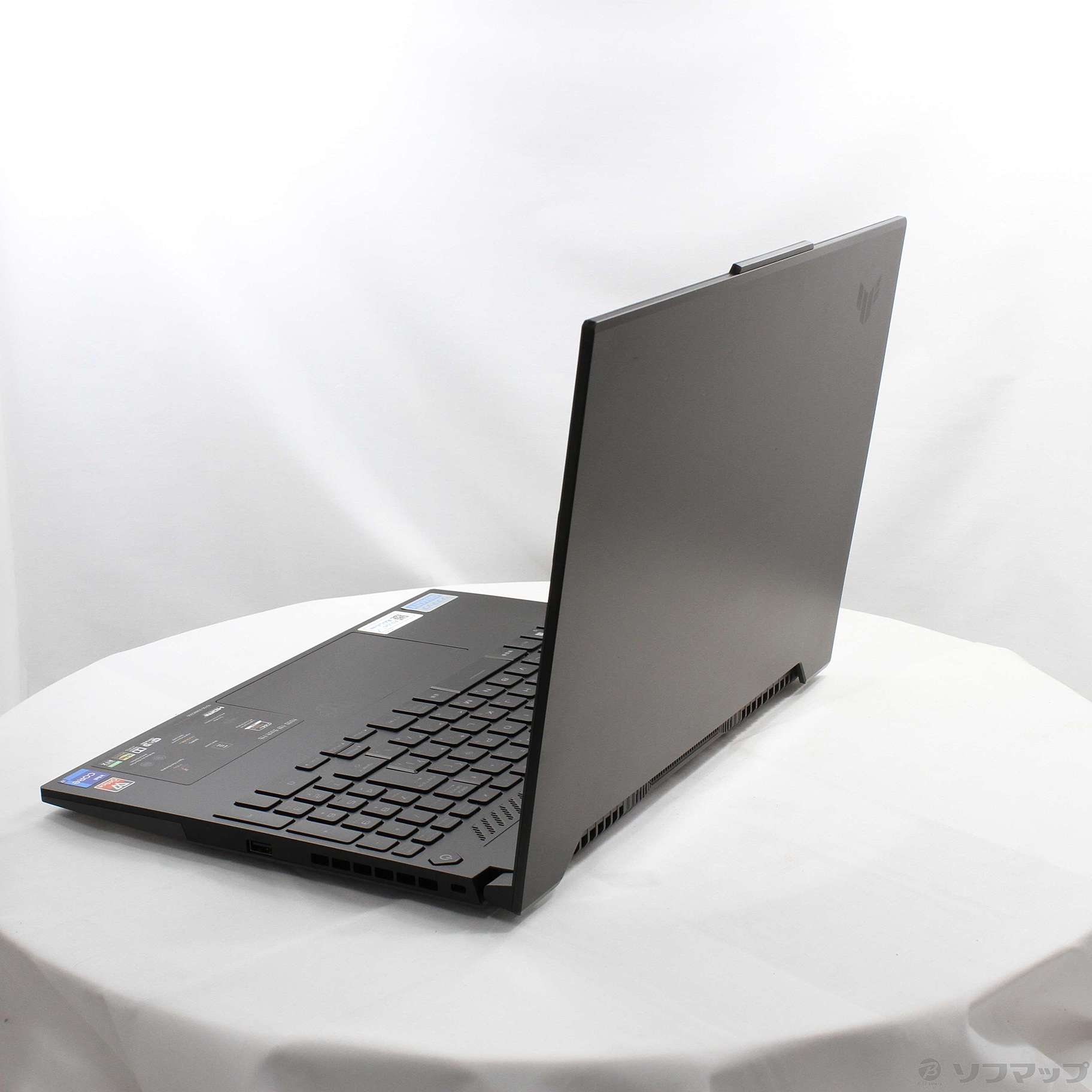 中古】ASUS TUF Dash F15 FX517ZR FX517ZM-I7R3060BYB オフブラック 