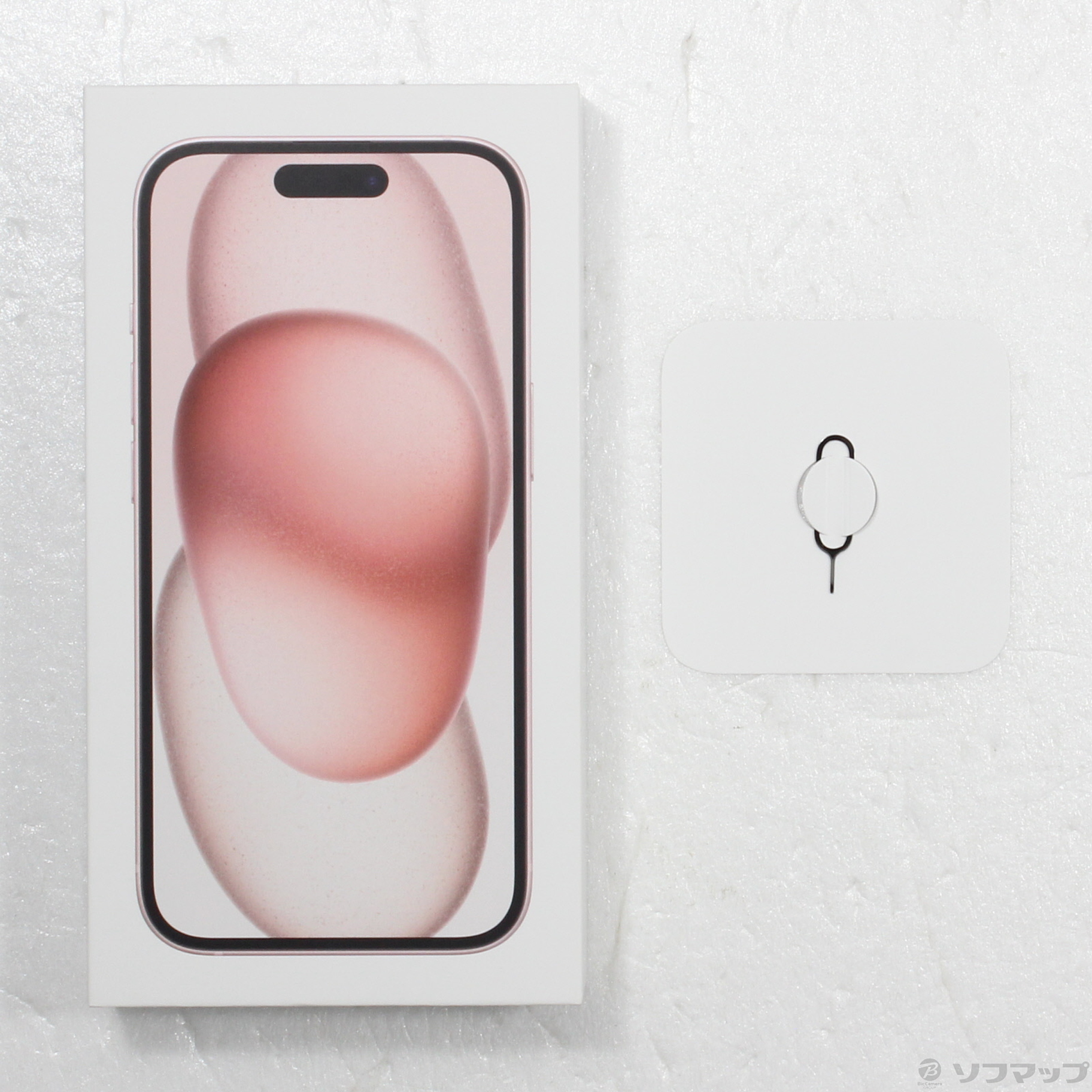 中古】iPhone15 256GB ピンク MTMP3J／A SIMフリー [2133059052725