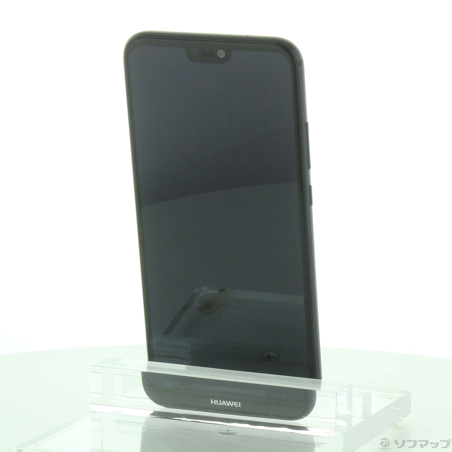 中古】HUAWEI P20 lite 32GB ミッドナイトブラック ANELX2J SIMフリー  