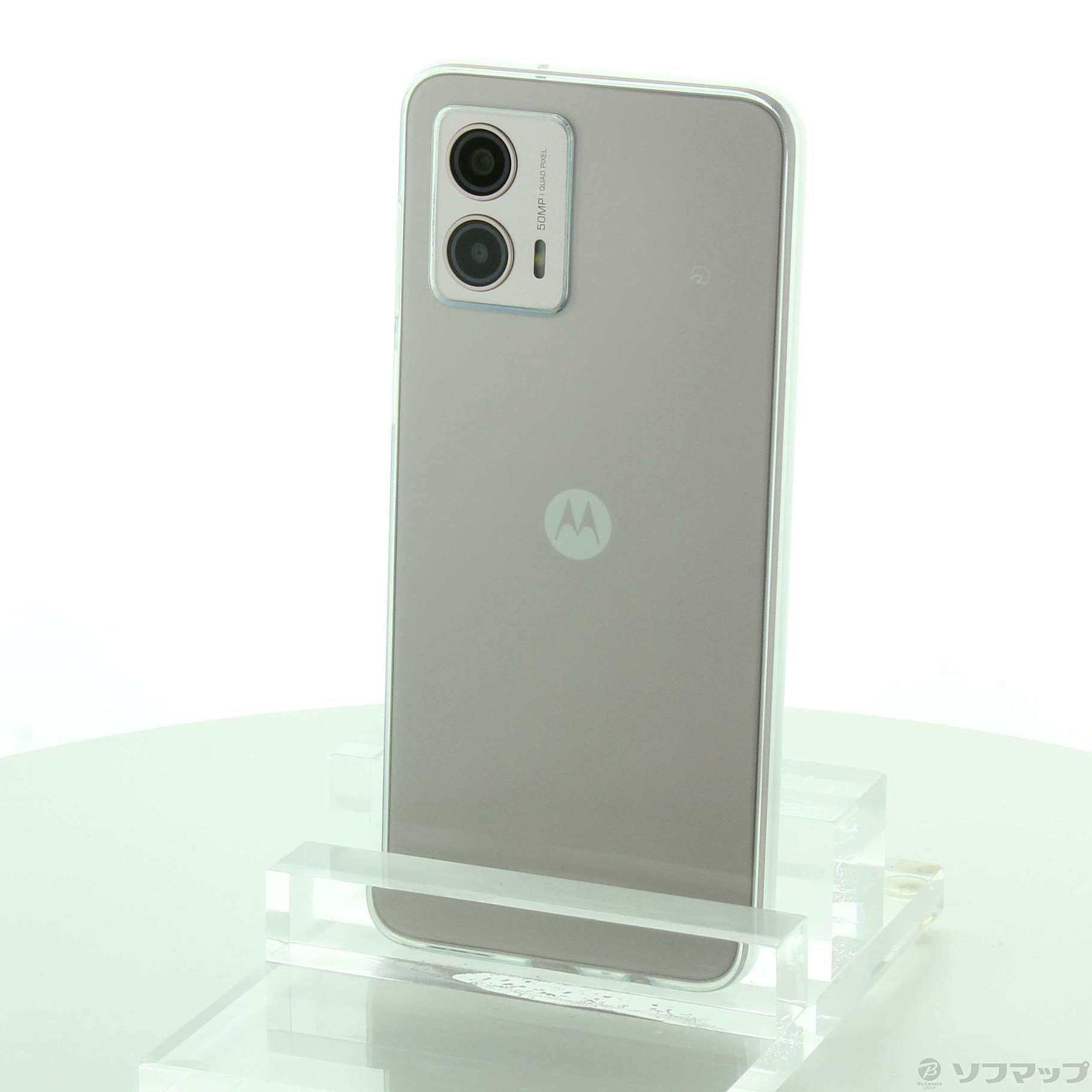 中古】moto g53y 5G 128GB ペールピンク MOSAD3 Y!mobile SIMフリー 