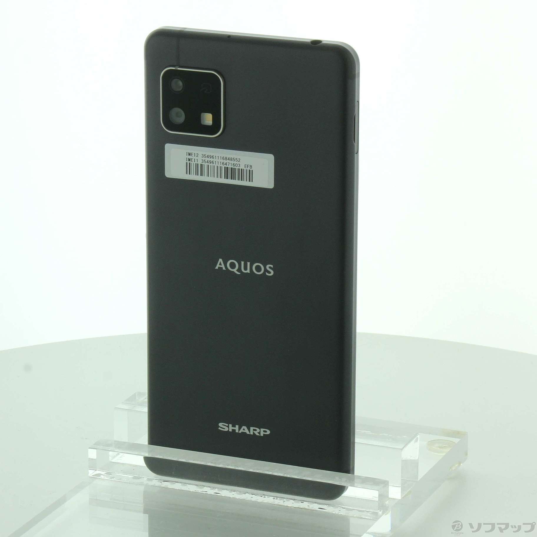 未開封】AQUOS sense4 lite ブラック SIMフリー 購入証明書（未