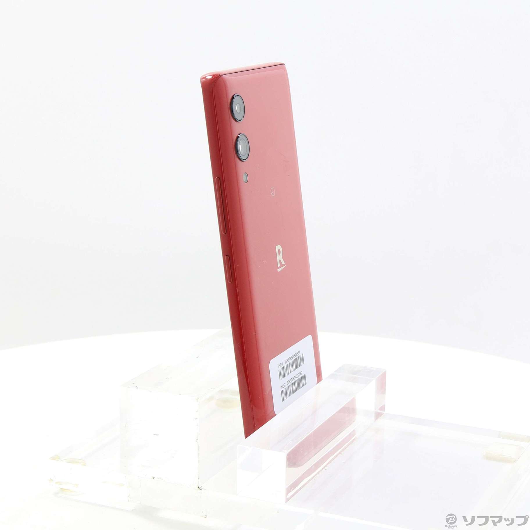 中古】Rakuten Hand 5G 128GB クリムゾンレッド P780 楽天 SIM