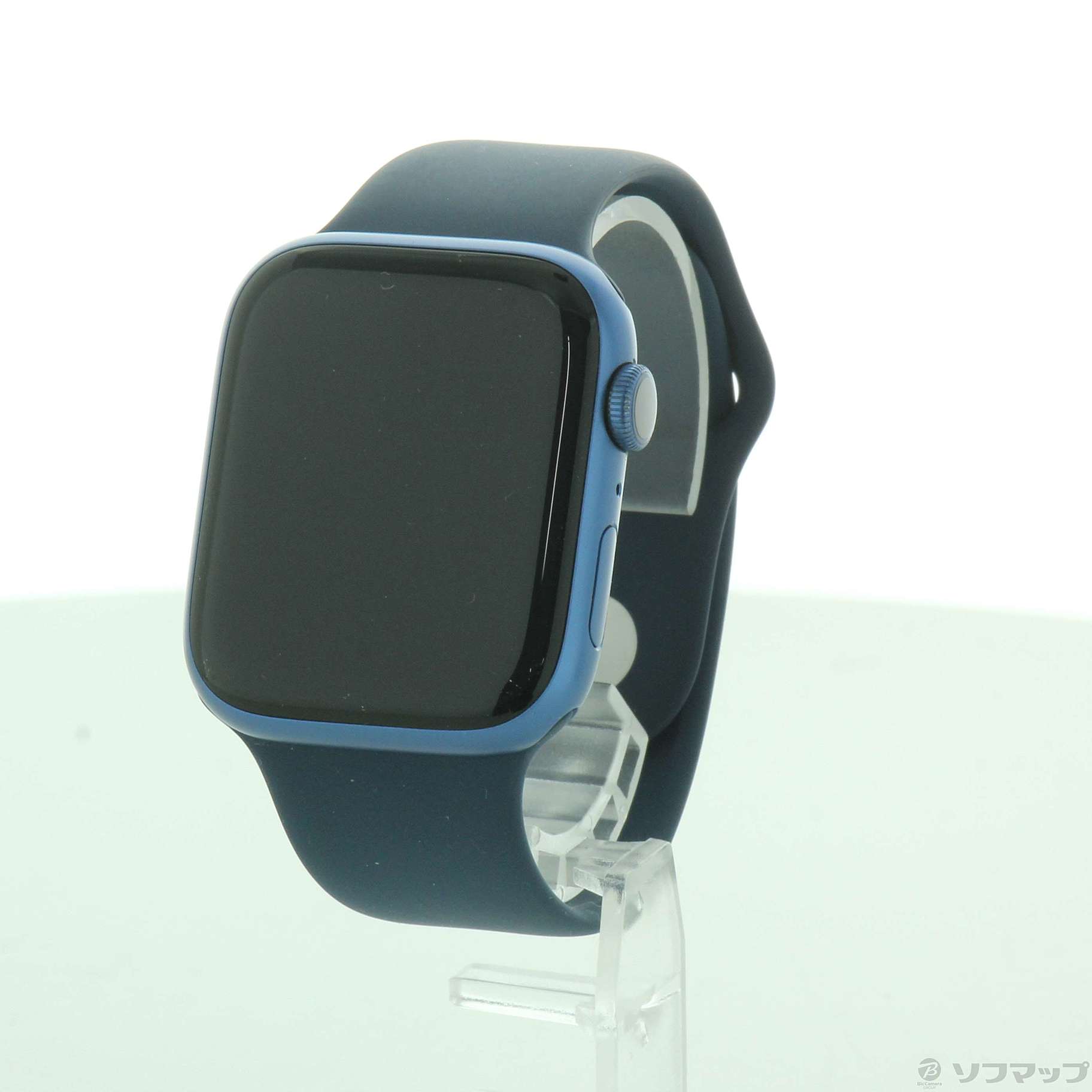 中古】Apple Watch Series 7 GPS 45mm ブルーアルミニウムケース 