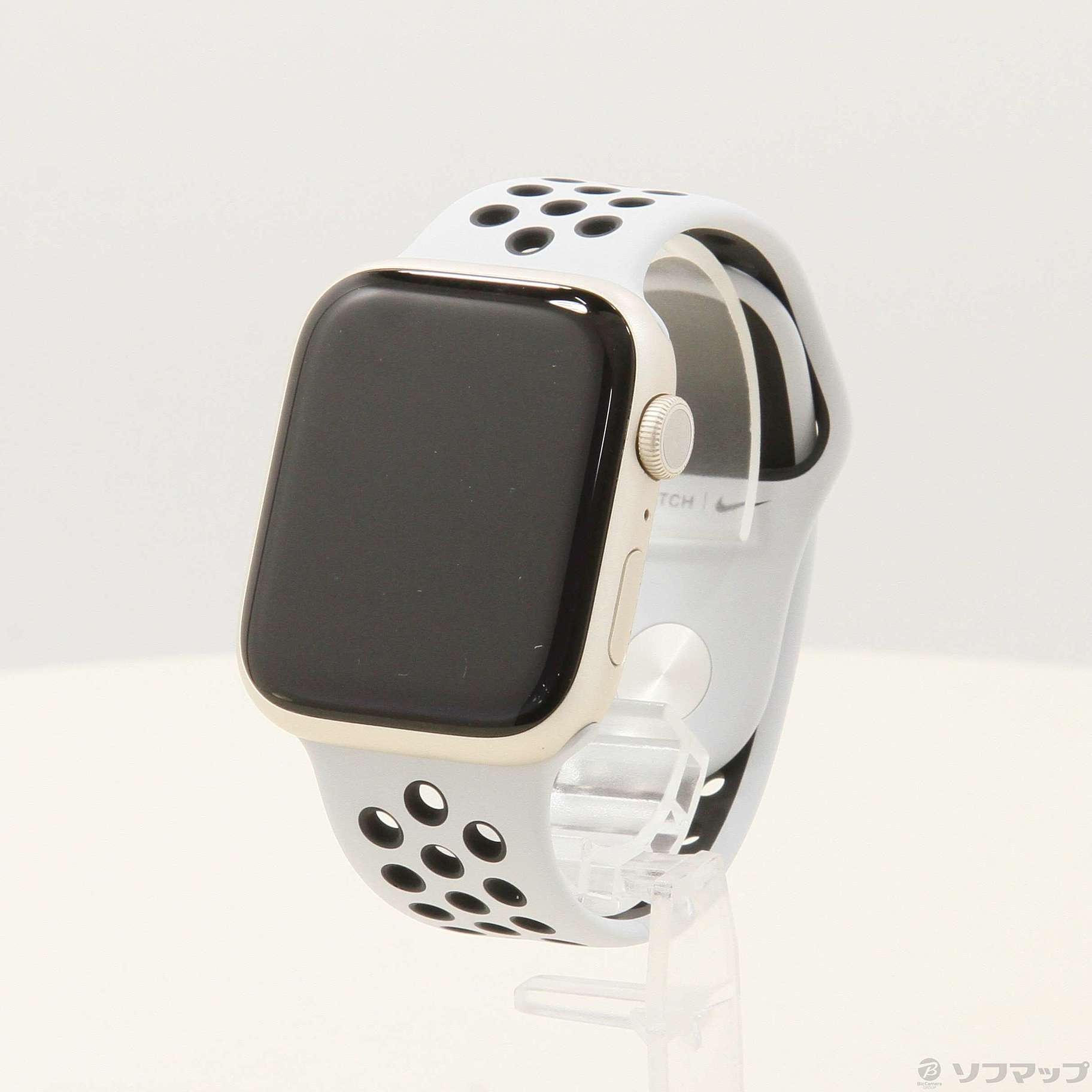 中古】Apple Watch Series 7 Nike GPS 45mm スターライトアルミニウムケース  ピュアプラチナム／ブラックNikeスポーツバンド [2133059078459] - リコレ！|ビックカメラグループ ソフマップの中古通販サイト