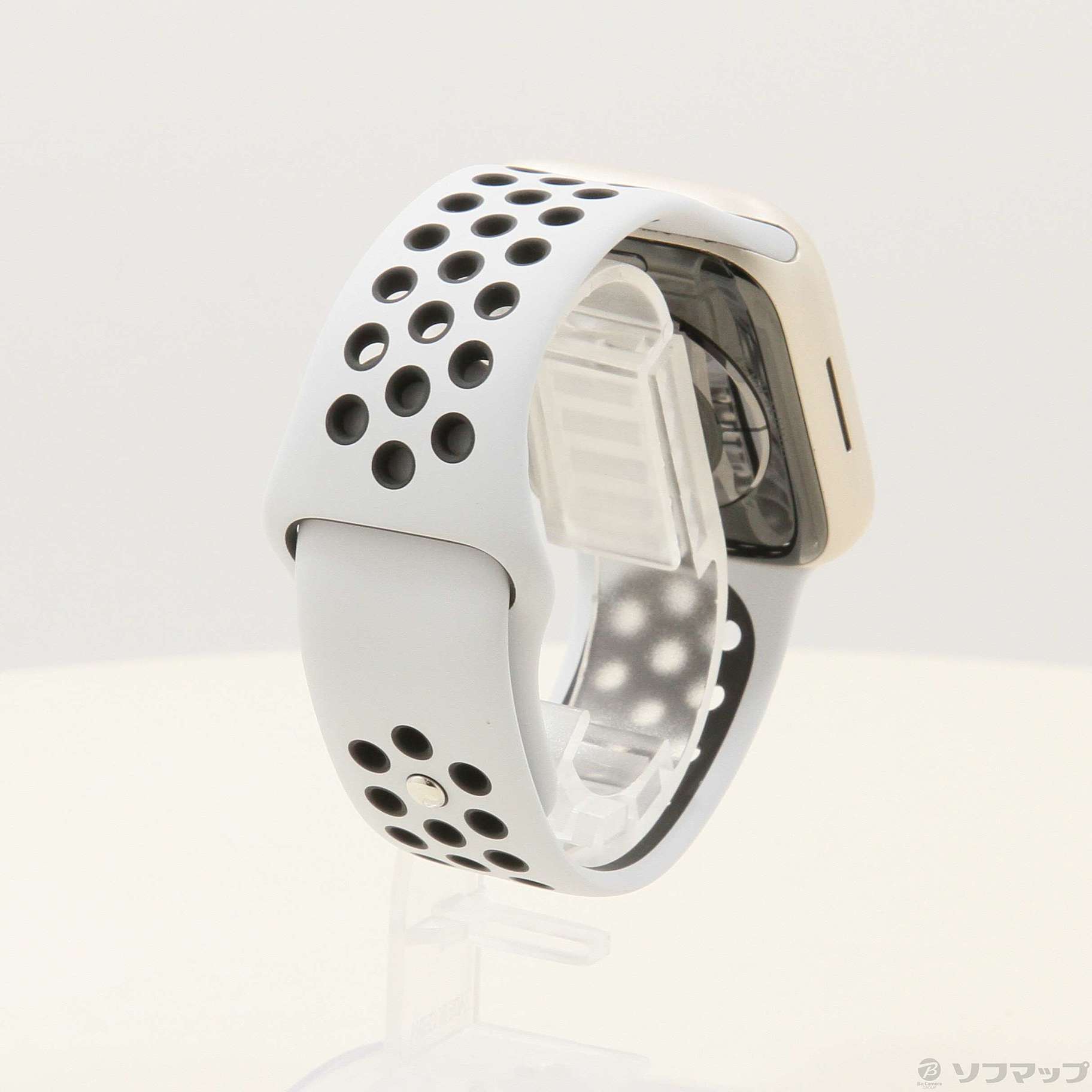 中古】Apple Watch Series 7 Nike GPS 45mm スターライトアルミニウムケース ピュアプラチナム／ブラックNikeスポーツバンド  [2133059078459] - リコレ！|ビックカメラグループ ソフマップの中古通販サイト