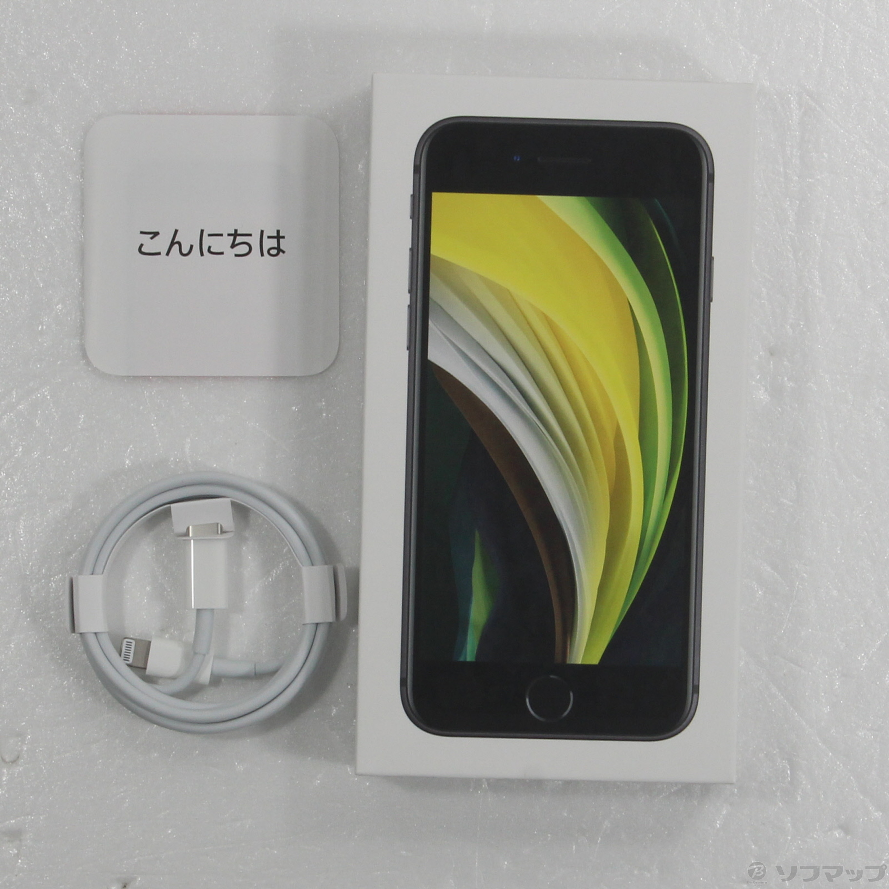 中古品〕 iPhone SE 第2世代 128GB ブラック MHGT3J／A SIMフリー｜の  