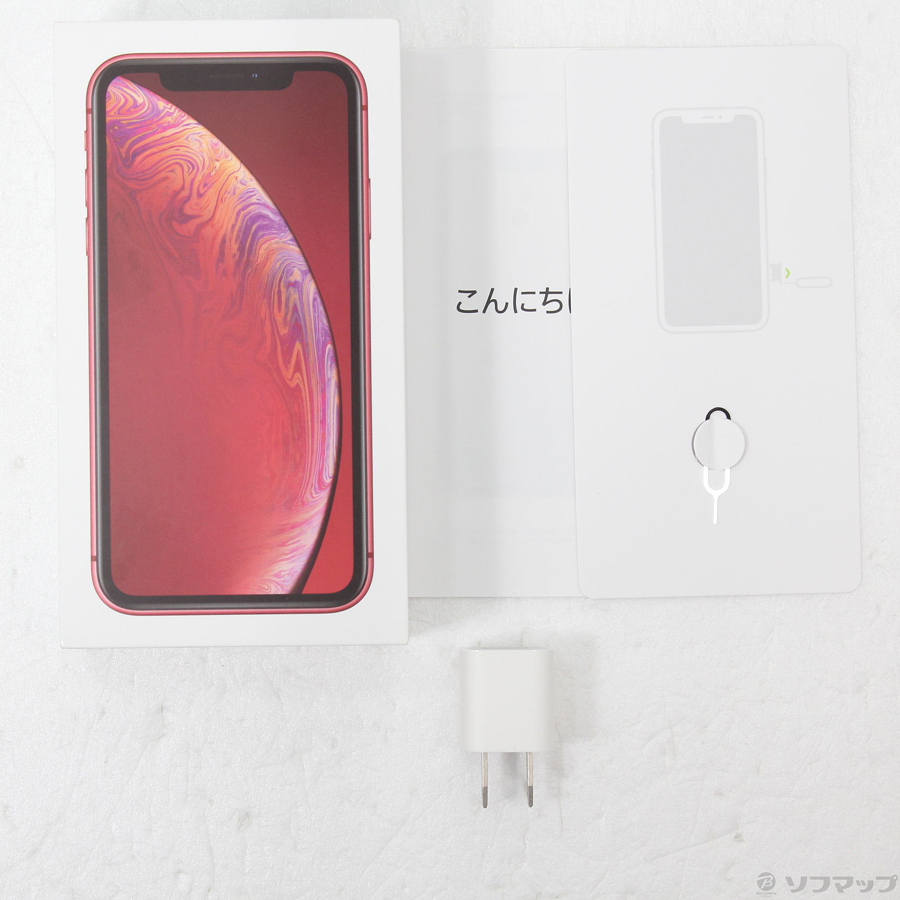 中古】iPhoneXR 64GB プロダクトレッド MT062J／A SIMフリー