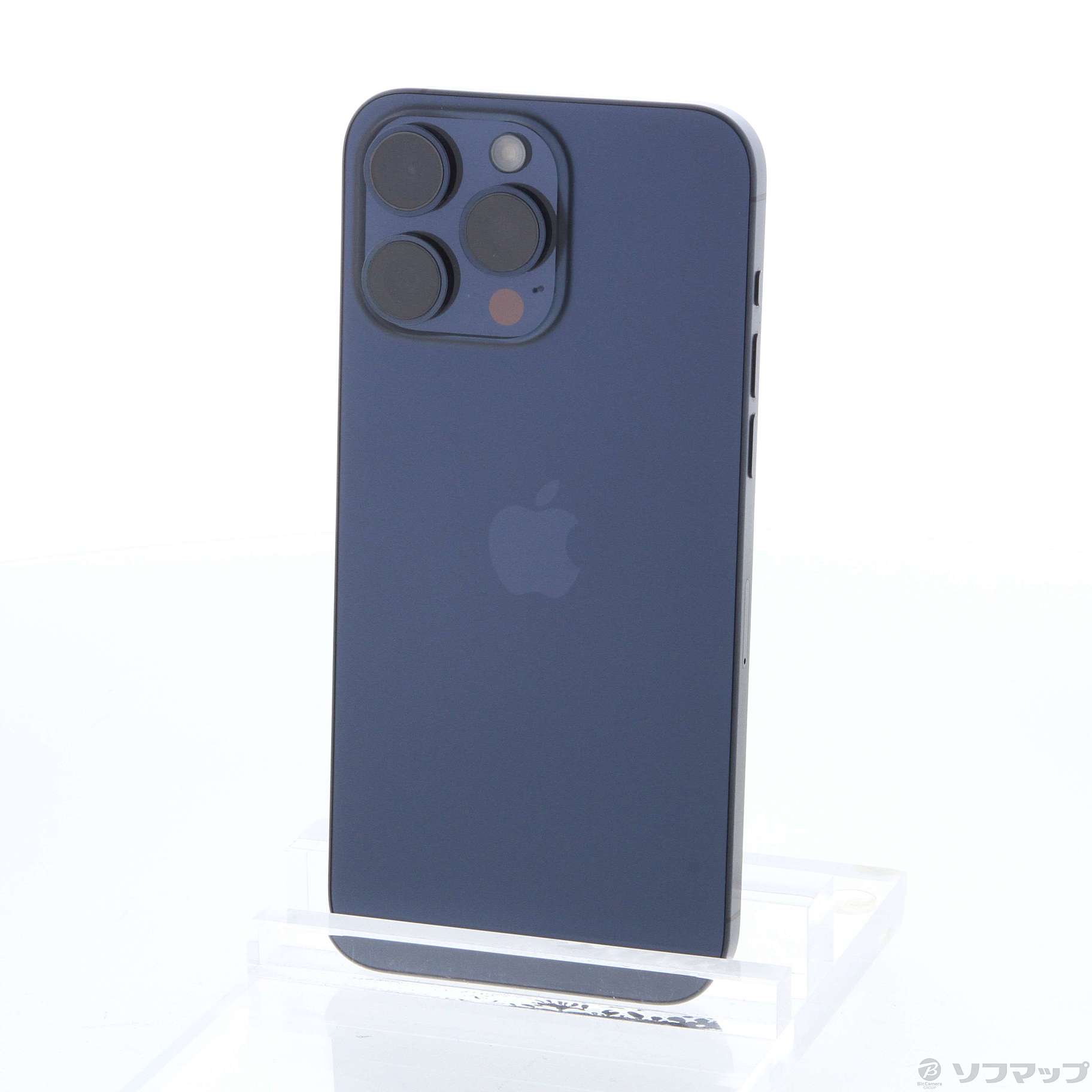 中古】セール対象品 iPhone15 Pro Max 512GB ブルーチタニウム MU6X3J