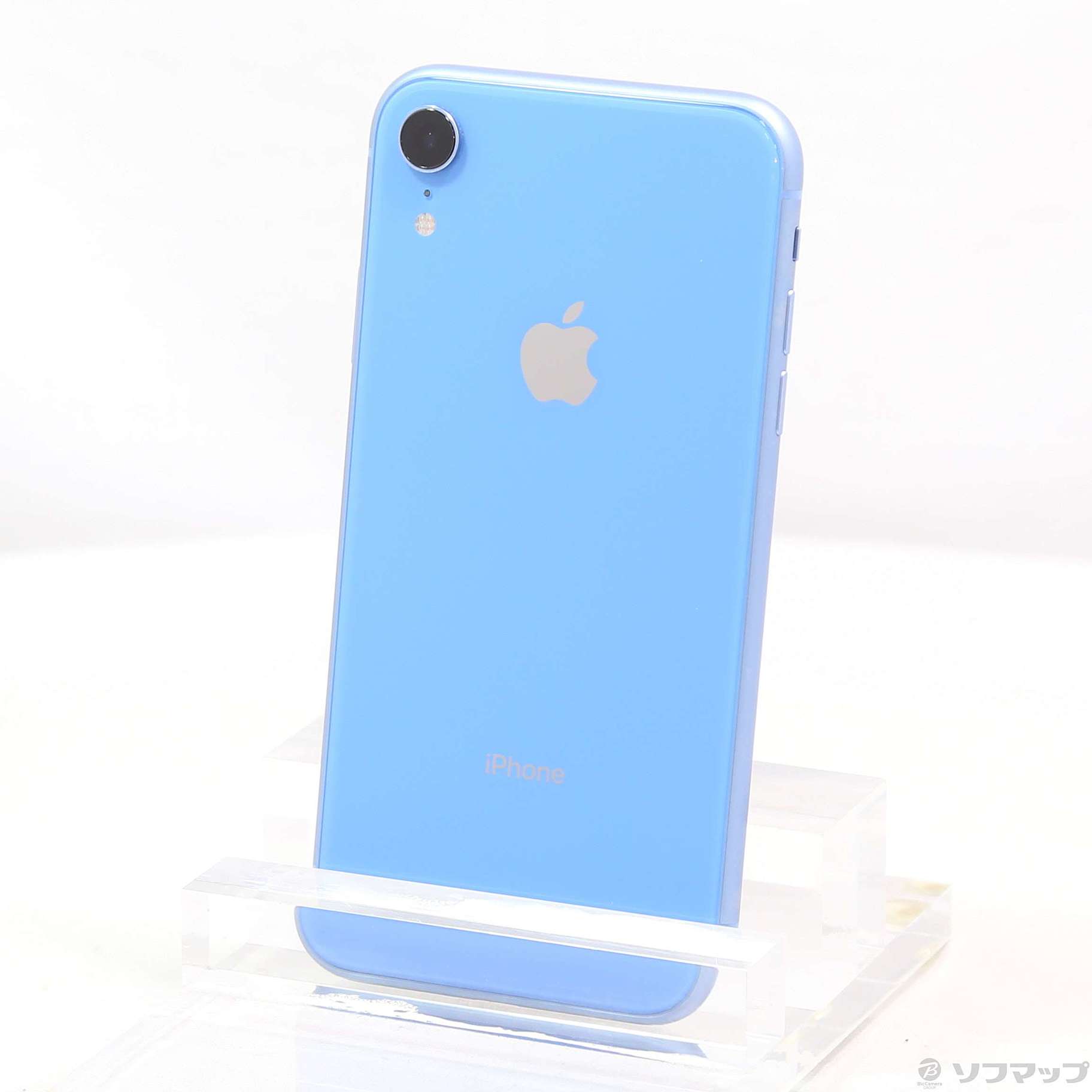 iPhone XR Blue 128 GB SIMフリー（ムスビー｜○ハピネスネット