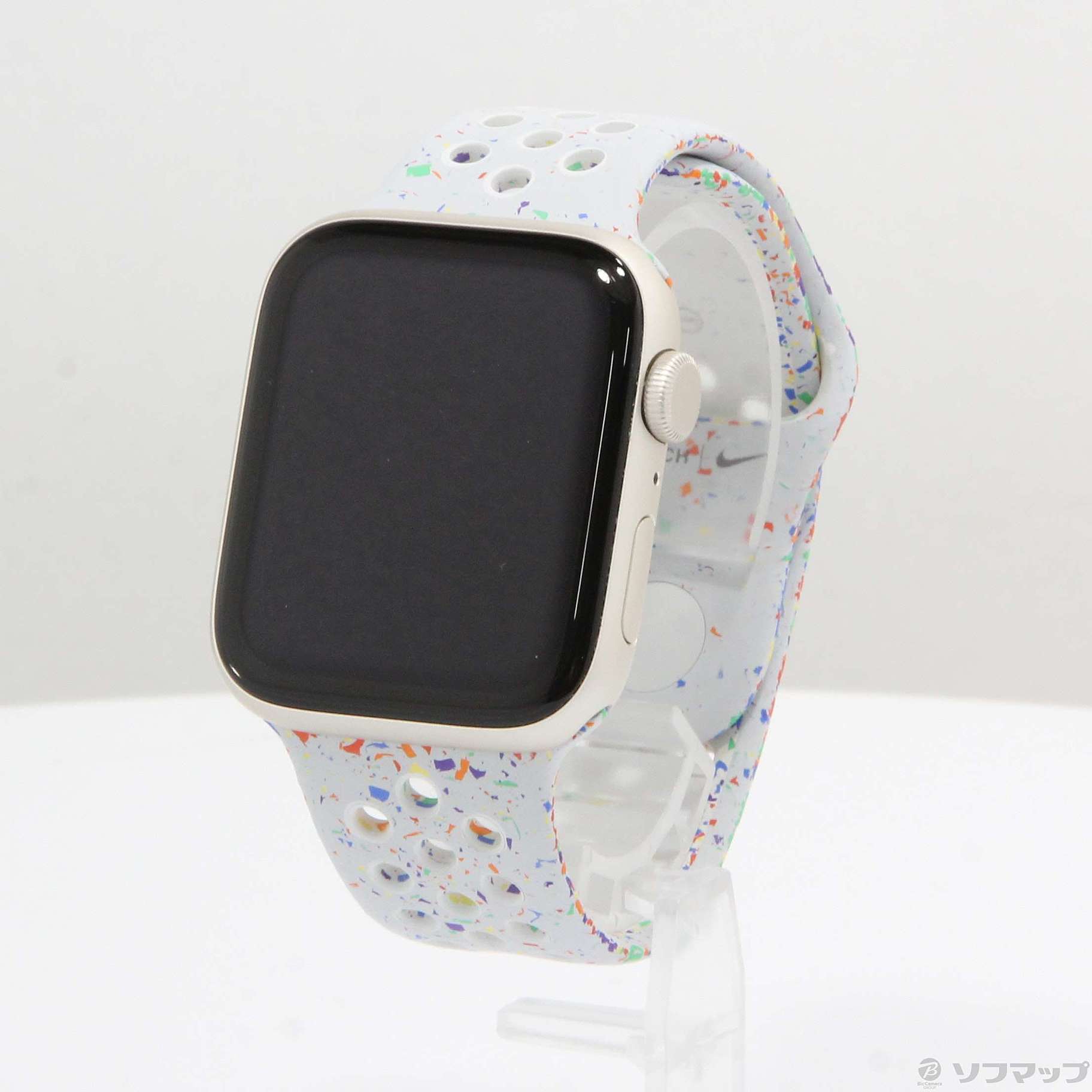 中古】Apple Watch SE 第2世代 GPS 44mm スターライトアルミニウム 