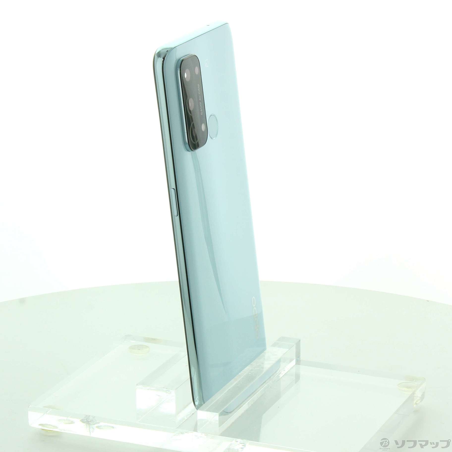 OPPO - OPPO Reno5 A eSIM A103OP アイスブルー 未開封 ムスビー｜爆速発送OPPO Reno5 A 6GB 128GB アイスブルー A103OP