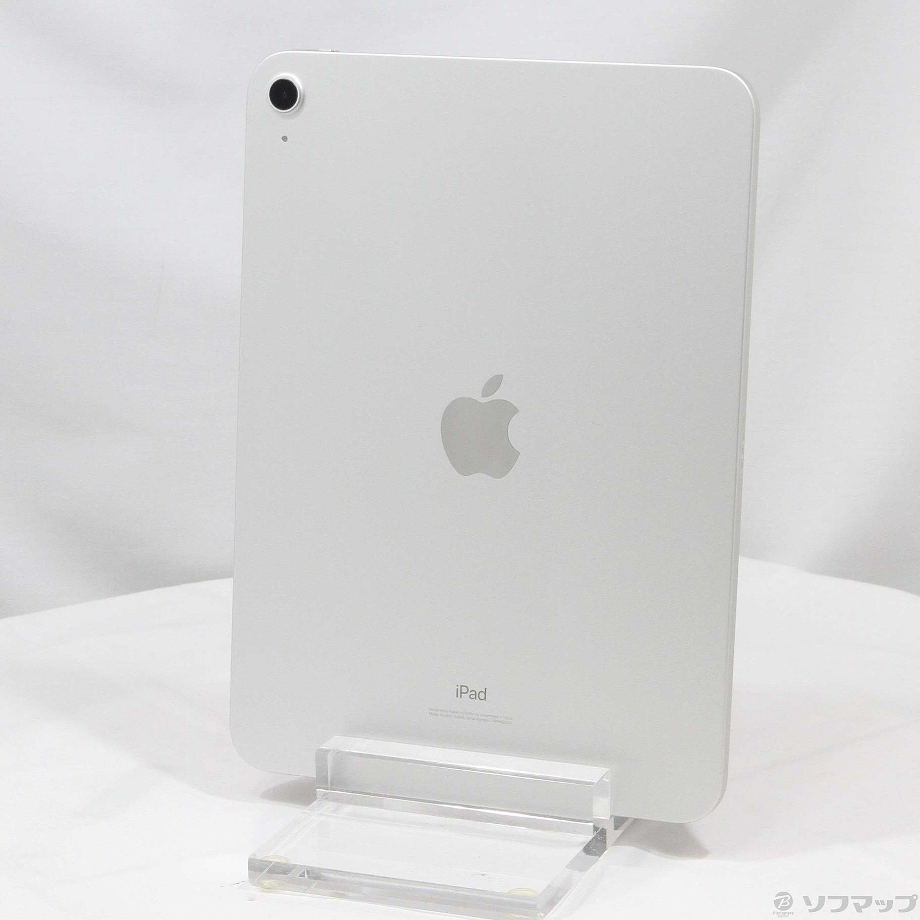 中古】iPad 第10世代 64GB シルバー MPQ03J／A Wi-Fi