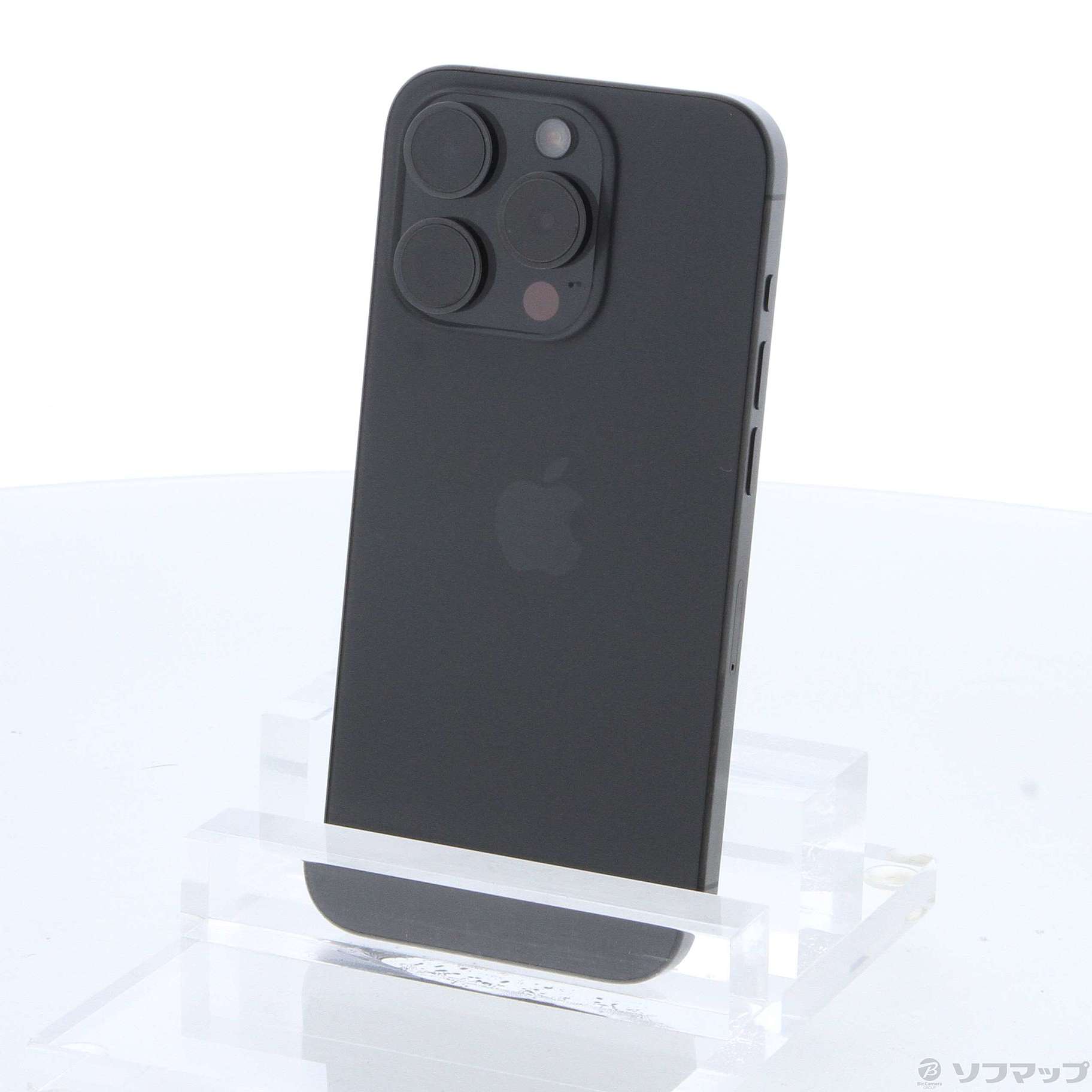 中古】iPhone15 Pro 1TB ブラックチタニウム MTUQ3J／A SIMフリー 