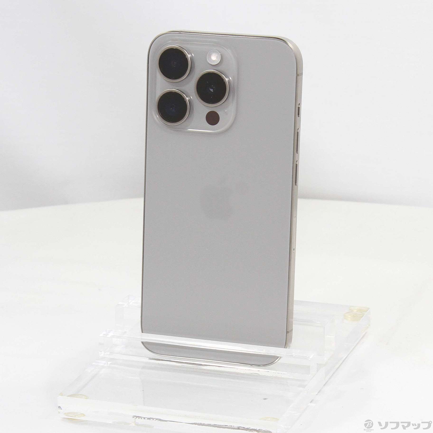 中古】iPhone15 Pro 256GB ナチュラルチタニウム MTUF3J／A SIMフリー 