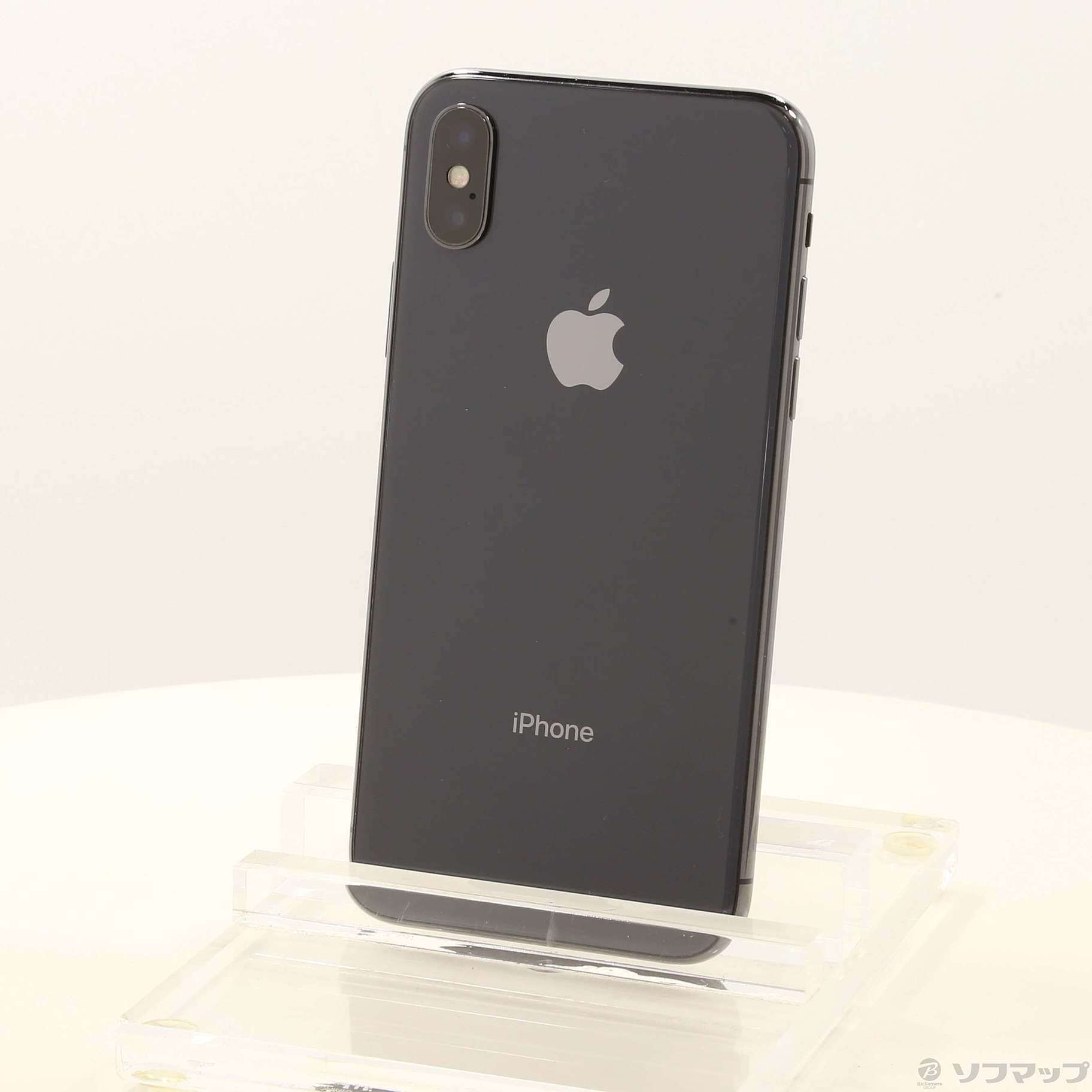 iPhoneX[256GB] SIMロック解除 清々しい SoftBank スペースグレイ【安心… iPhone | 【冬バーゲン☆】