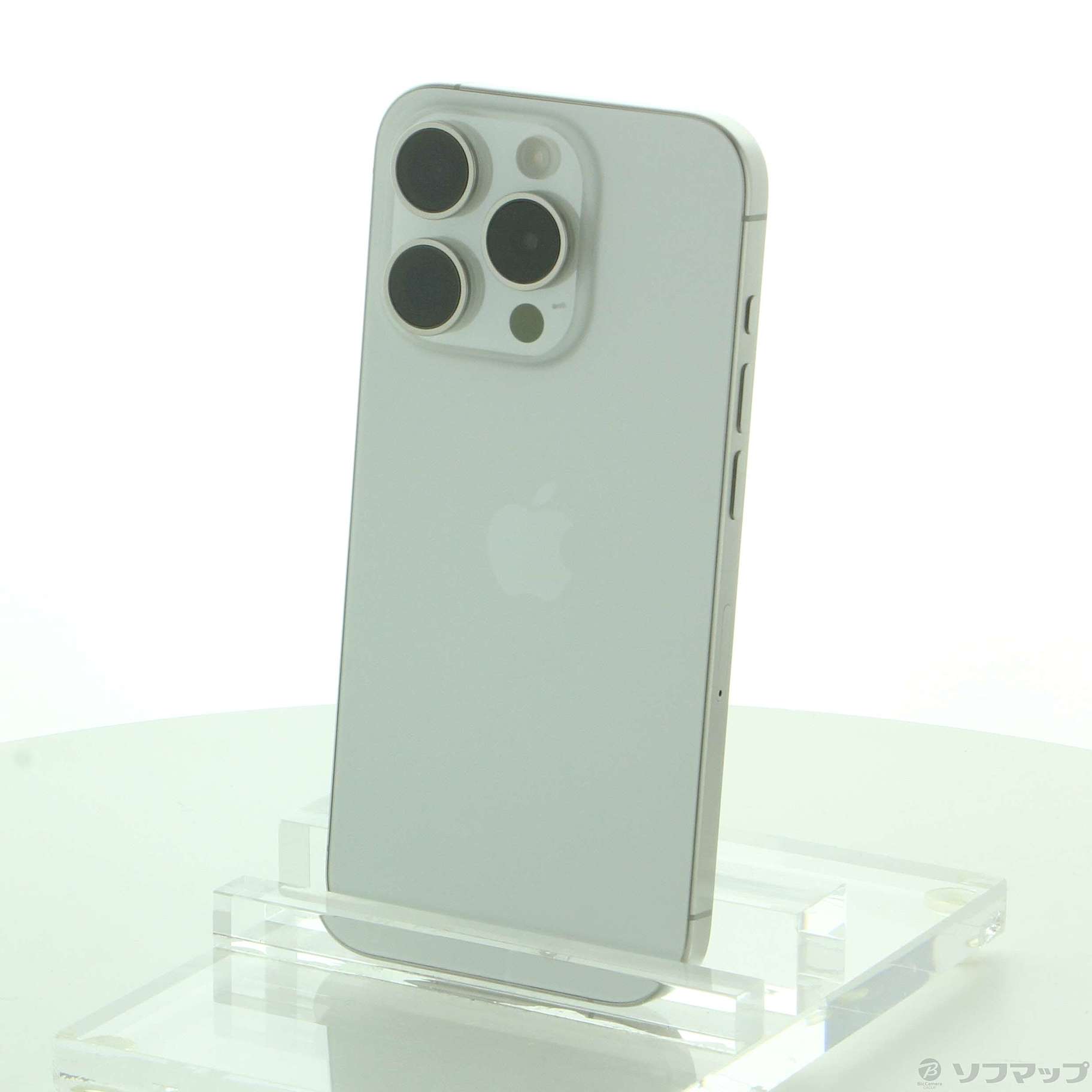 中古】iPhone15 Pro 256GB ホワイトチタニウム MTUD3J／A SIMフリー [2133059171068] -  リコレ！|ビックカメラグループ ソフマップの中古通販サイト